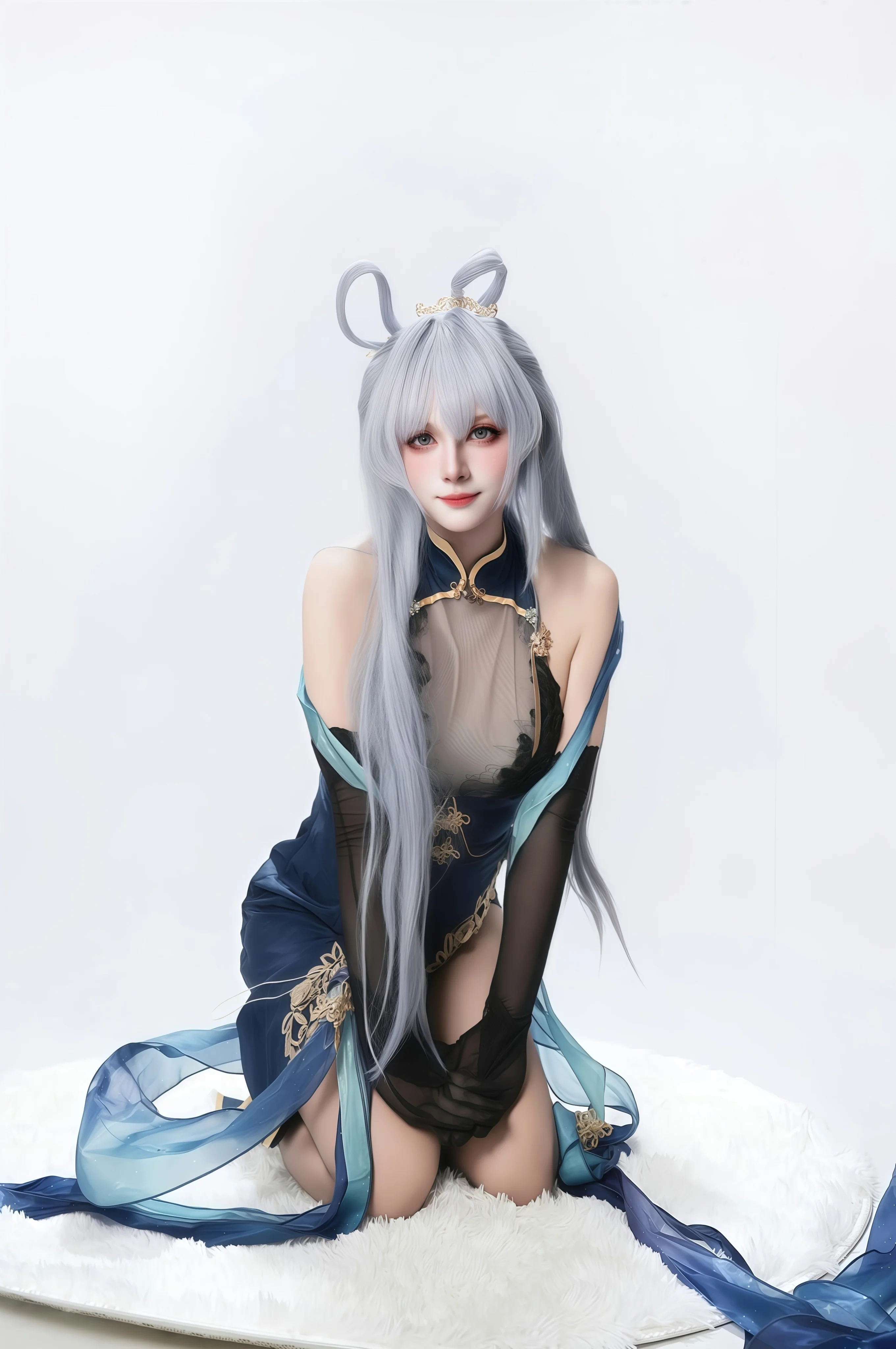 【花园cos】碧蓝航线，白鹰的Black Dragon来啦 - 第 8 张