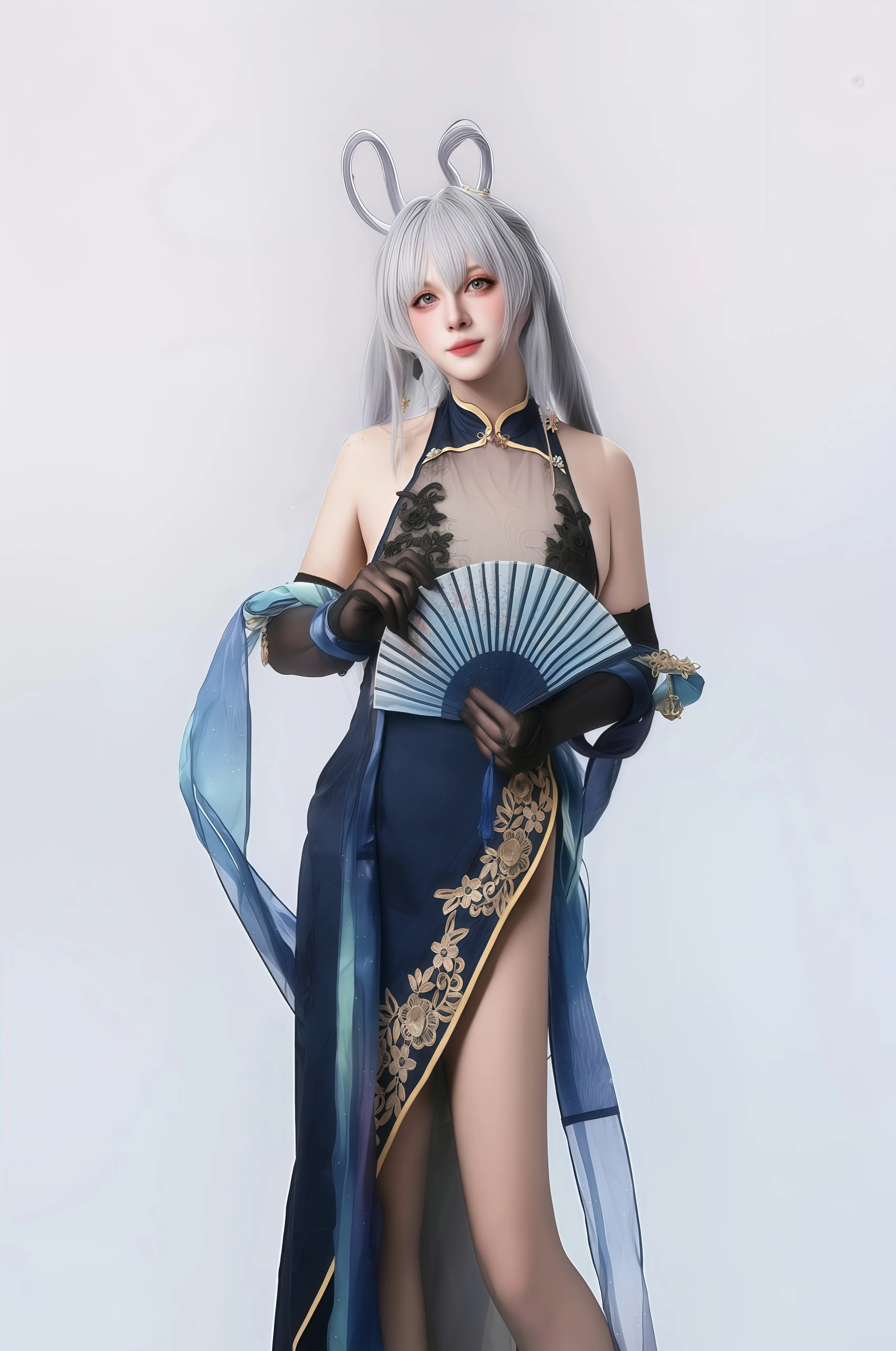 【花园cos】碧蓝航线，白鹰的Black Dragon来啦 - 第 9 张