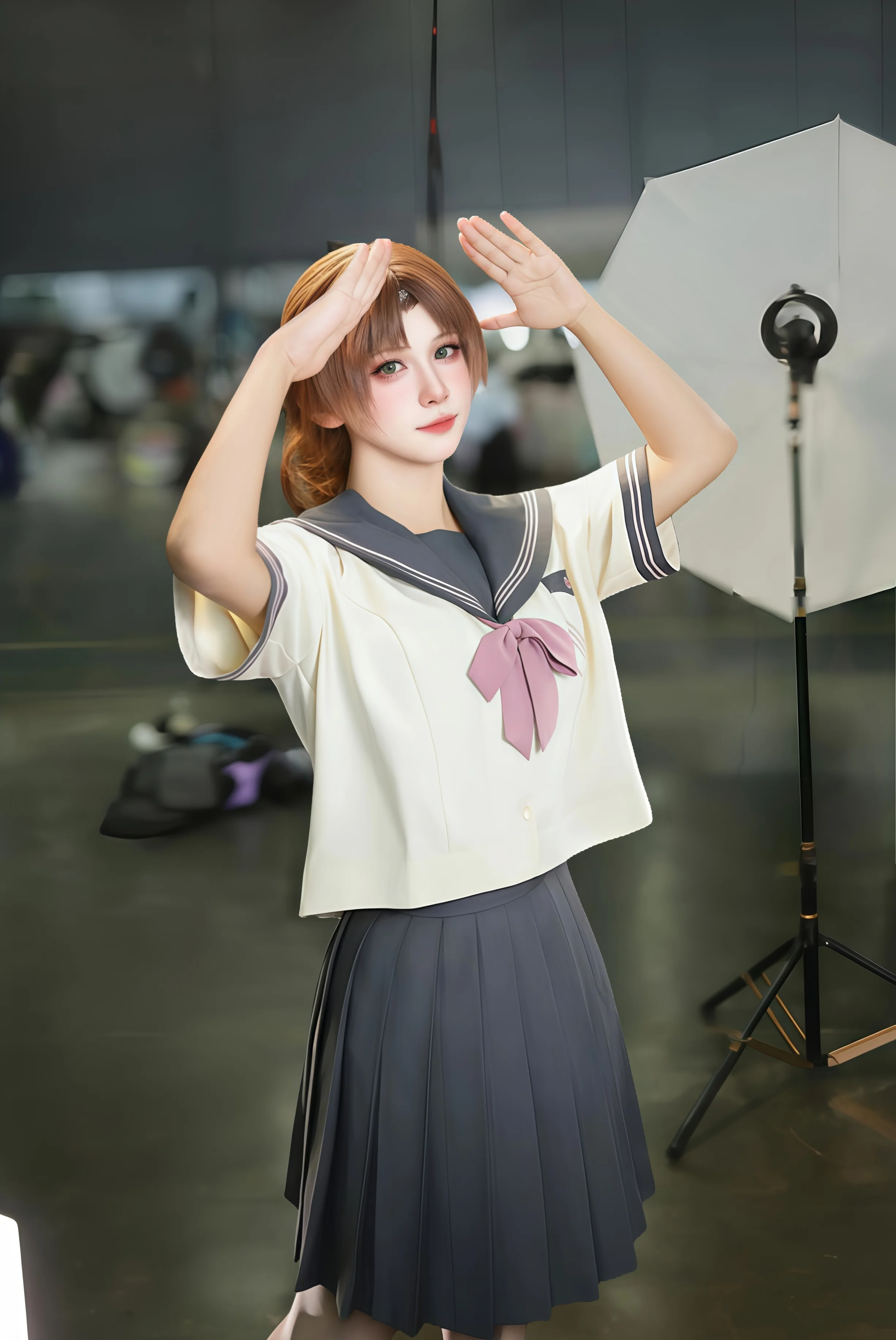 【远山和叶cos】长沙萌卡漫展的关西少女日常 - 第 1 张