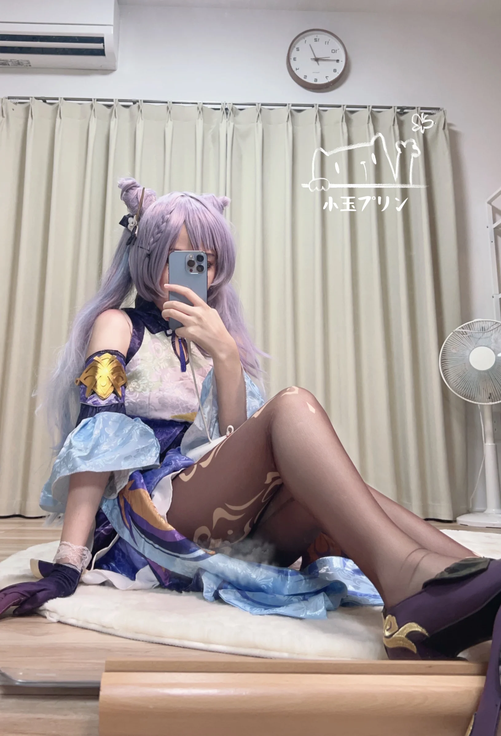 【刻晴cos】分享原神刻晴的装扮细节与拍摄日常 - 第 2 张