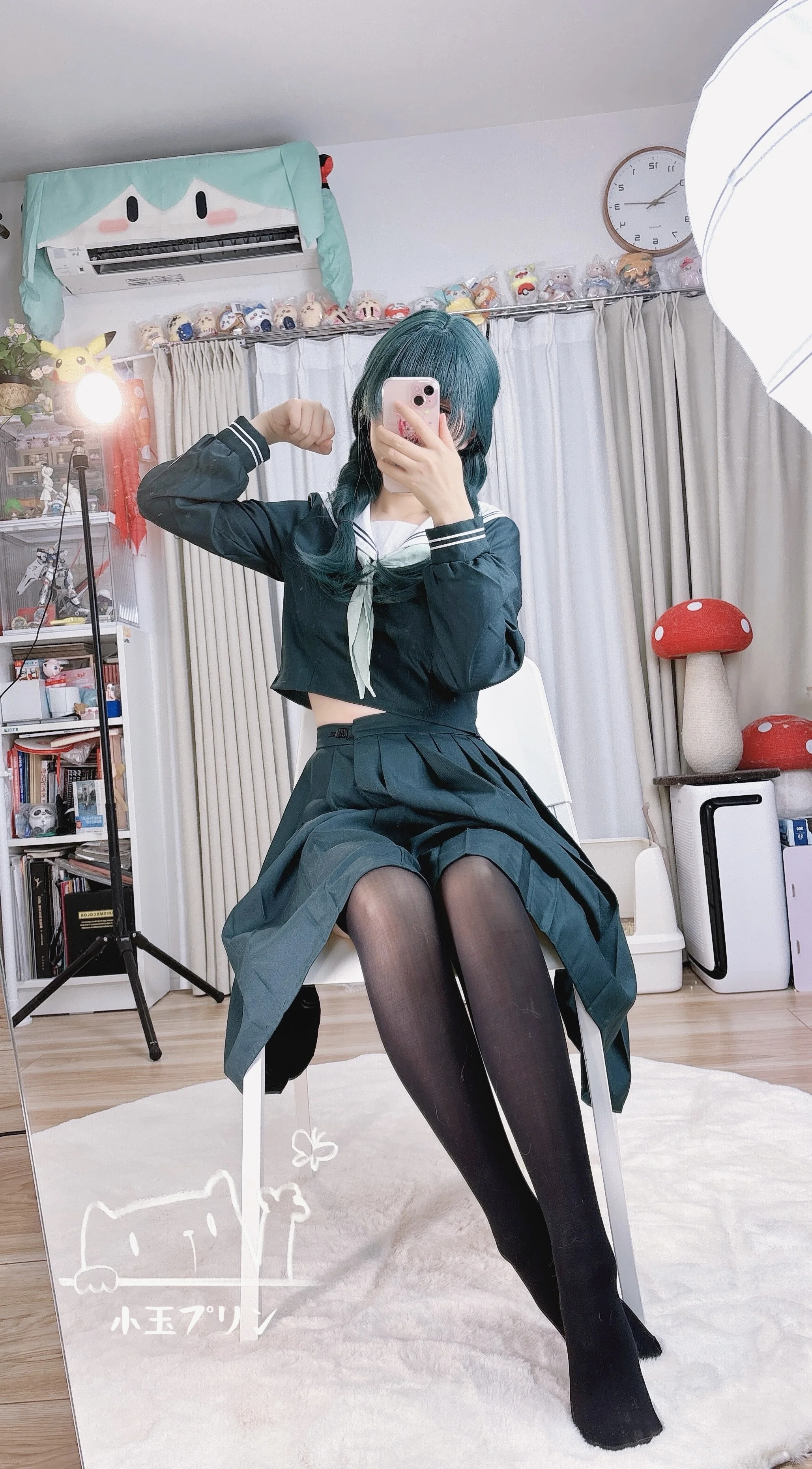 【药屋猫猫cos】药屋少女的呢喃日常JK风造型出片记录 - 第 2 张