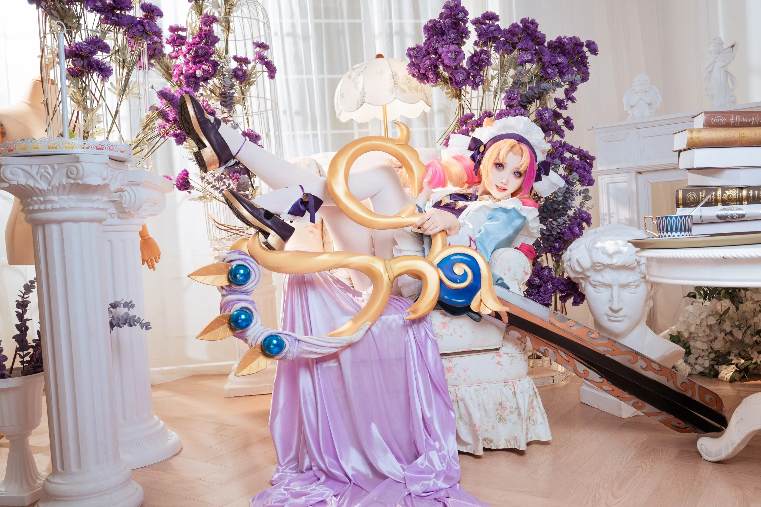 【格温cos】英雄联盟里大剪刀道具的拍照实战分享 - 第 3 张