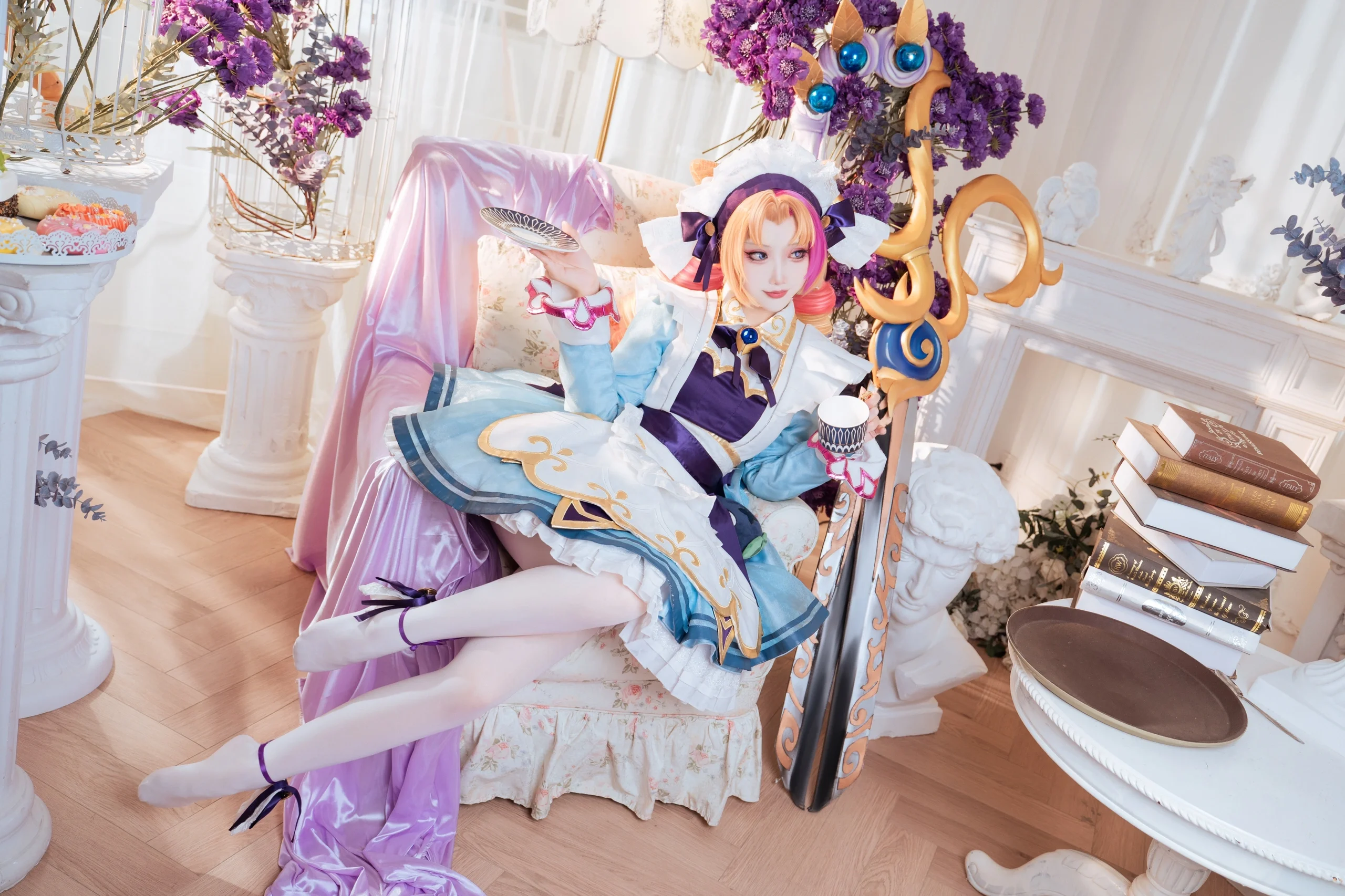 【格温cos】英雄联盟里大剪刀道具的拍照实战分享 - 第 4 张