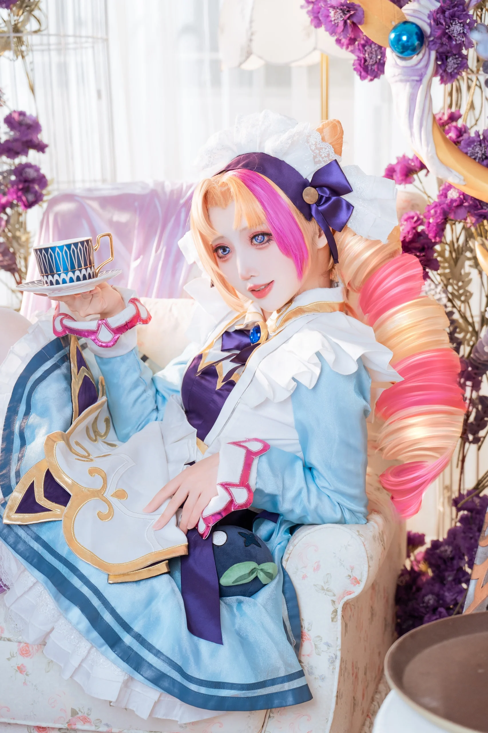 【格温cos】英雄联盟里大剪刀道具的拍照实战分享 - 第 5 张