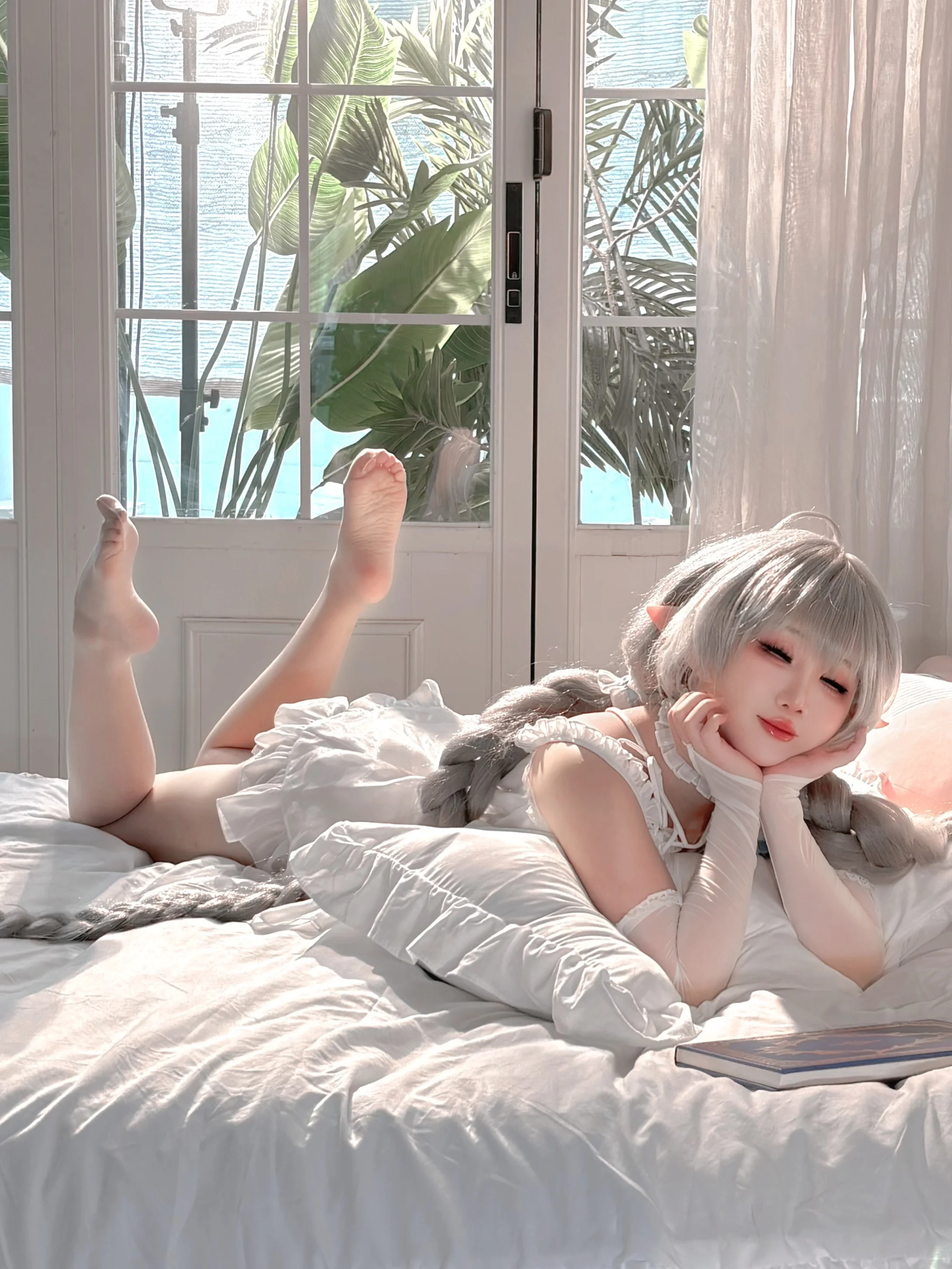 【埃佛森cos】碧蓝航线的居家精灵，自然光影下的慵懒感