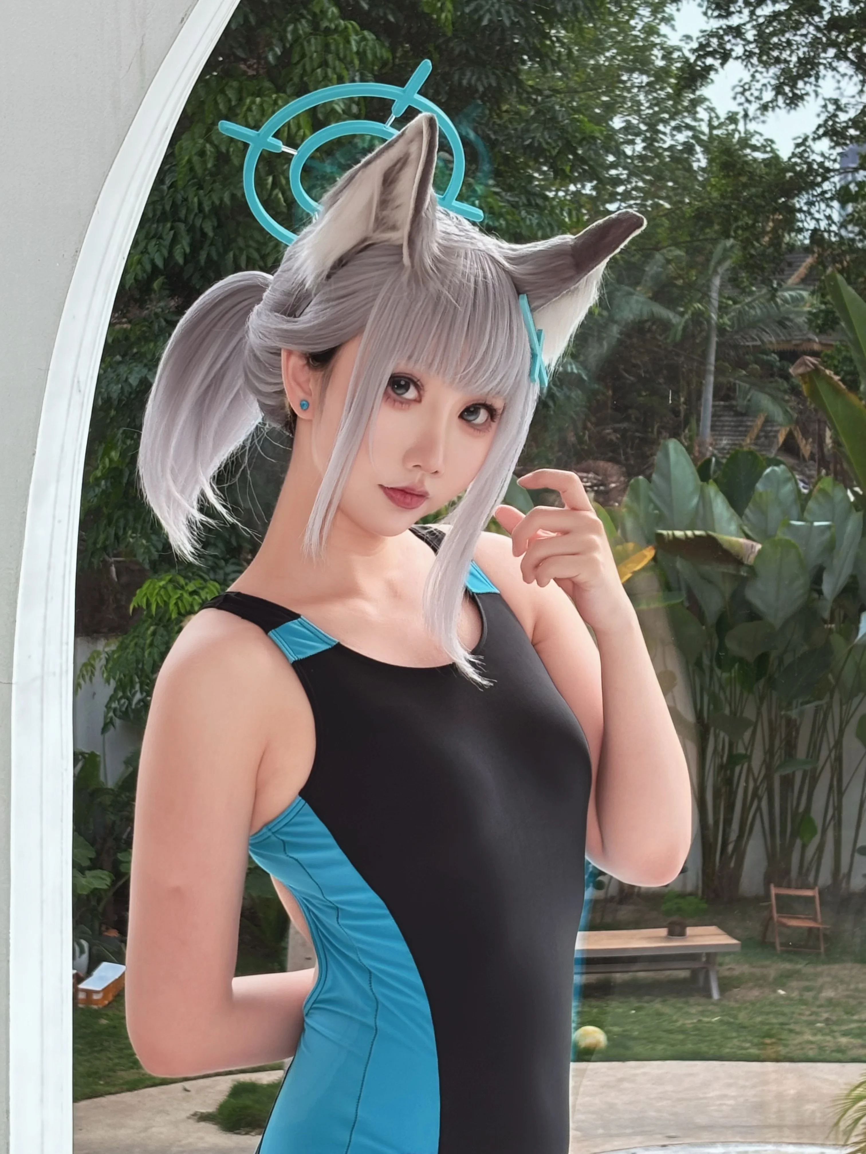 【砂狼白子cos】蔚蓝档案，今日份泳池营业记录
