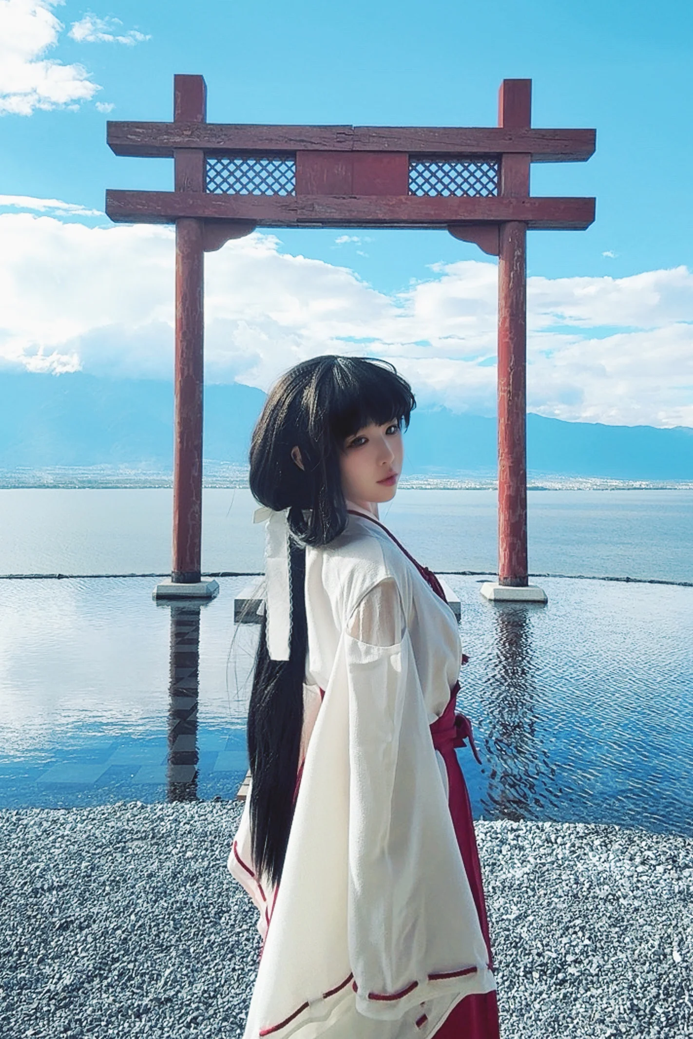 【桔梗cos】犬夜叉裡的巫女，多年前的心願終於實現 - 第 1 張