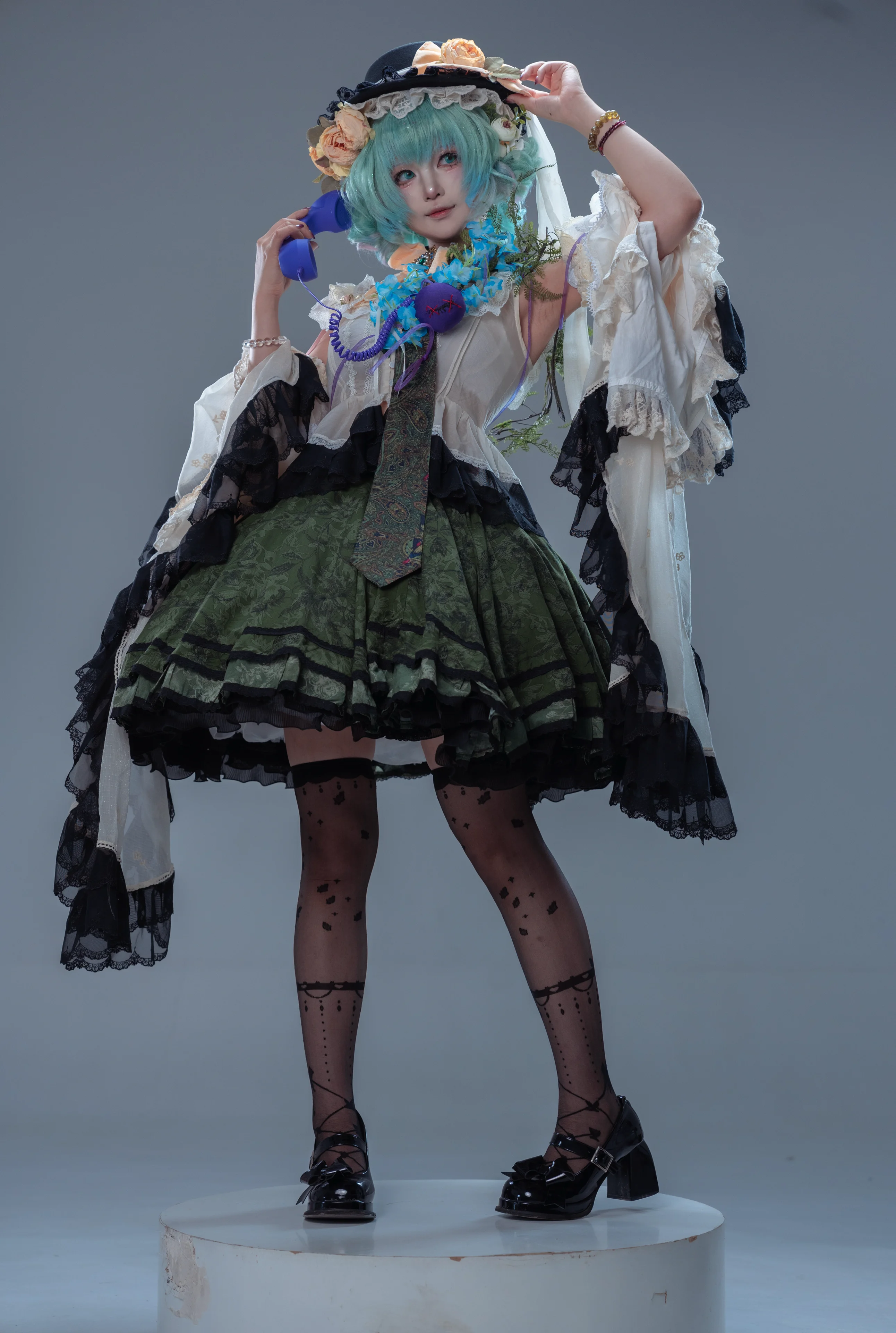 【古明地恋cos】提着复古提灯，在东方project的幻想乡里寻找属于自己的记忆 - 第 2 张