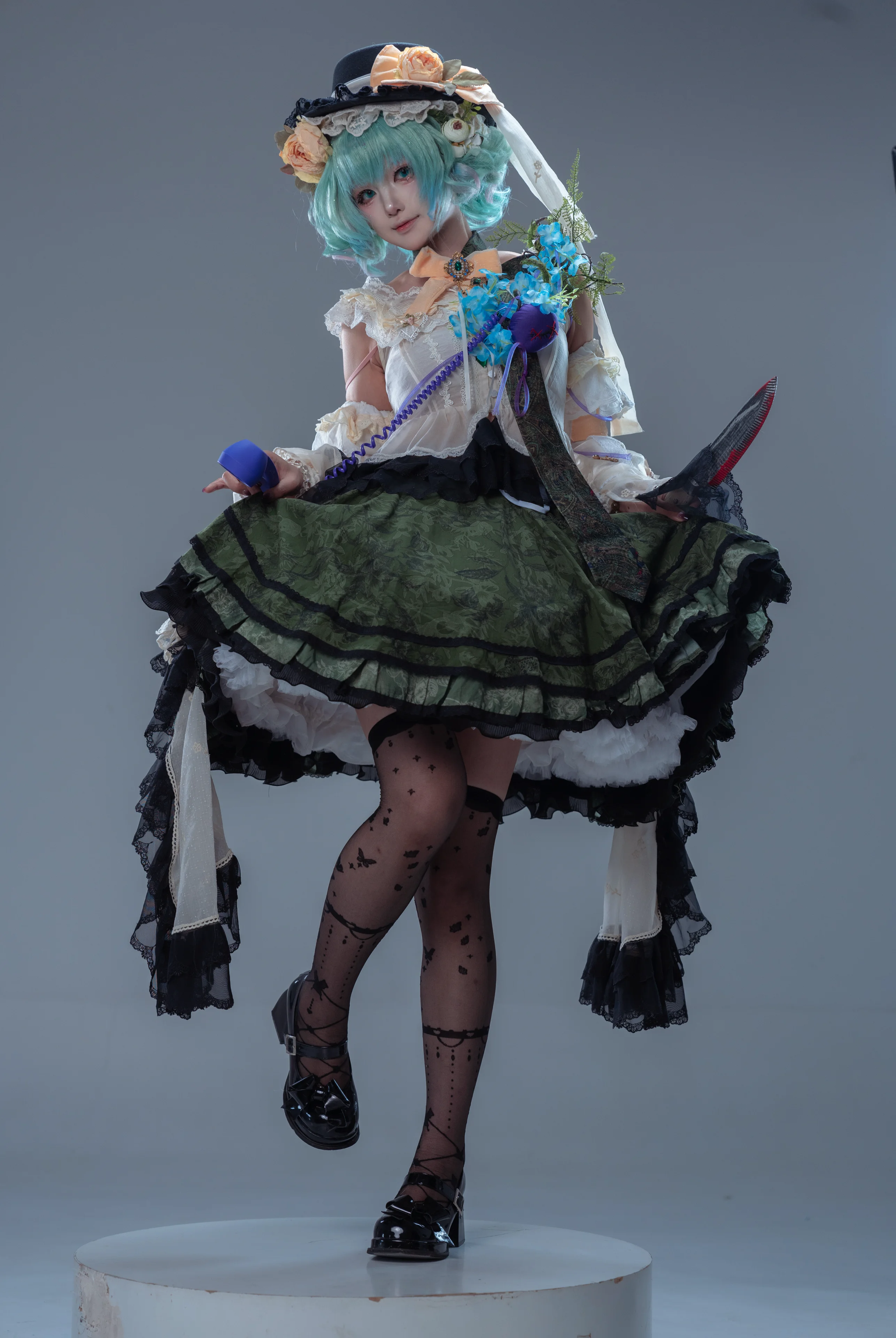 【古明地恋cos】提着复古提灯，在东方project的幻想乡里寻找属于自己的记忆 - 第 5 张