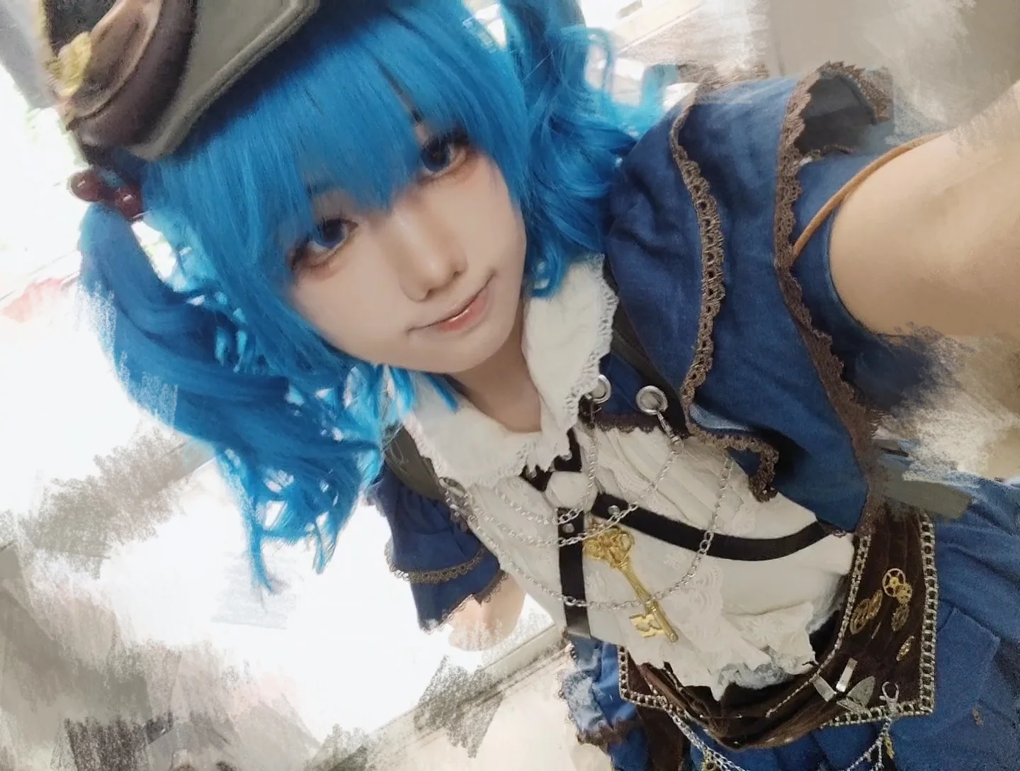 【河城荷取cos】东方project里的蒸汽朋克探险少女 - 第 1 张