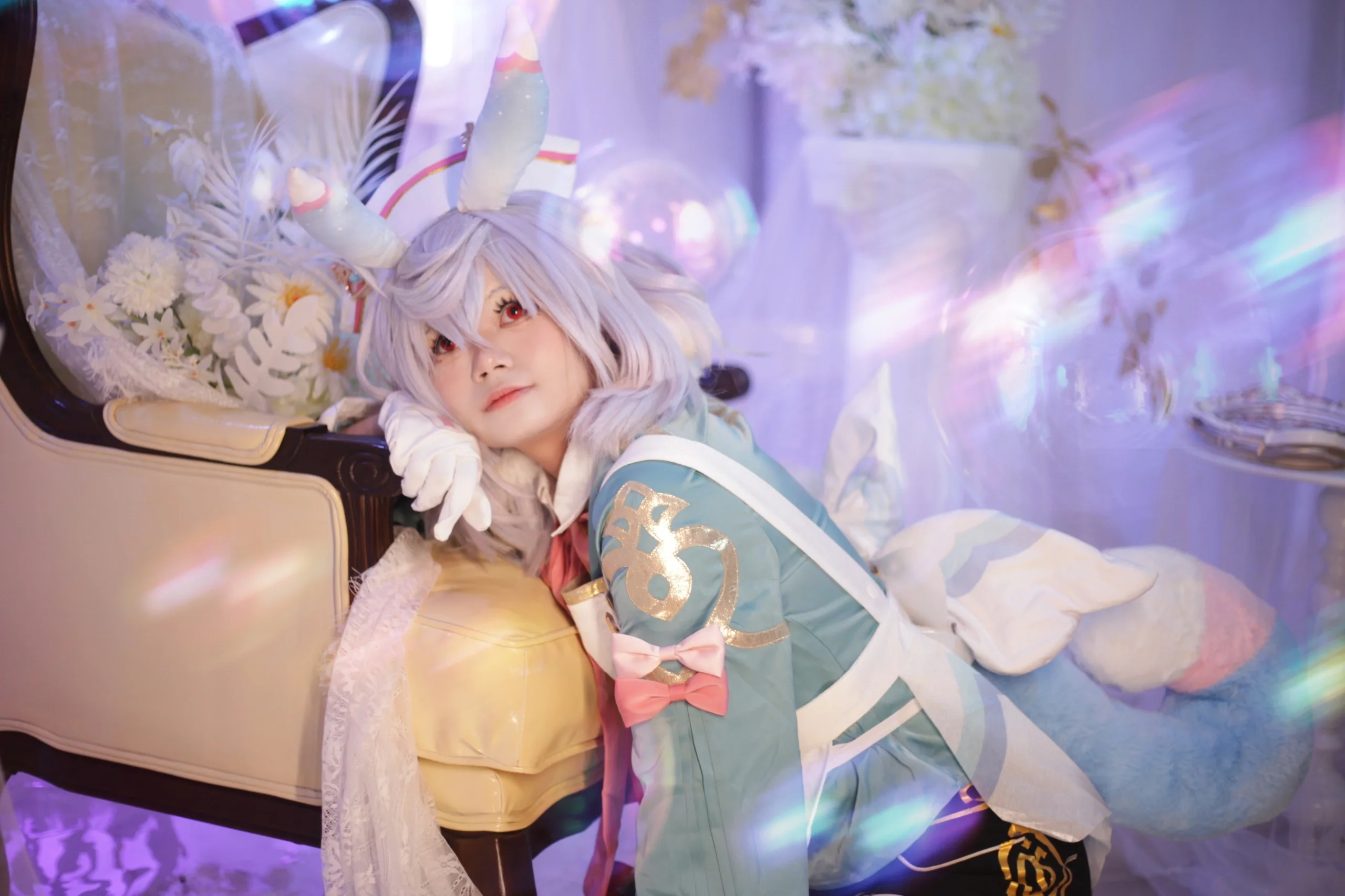 【希格雯cos】水泡里的治愈魔法，梦幻童话风正片分享 - 第 1 张