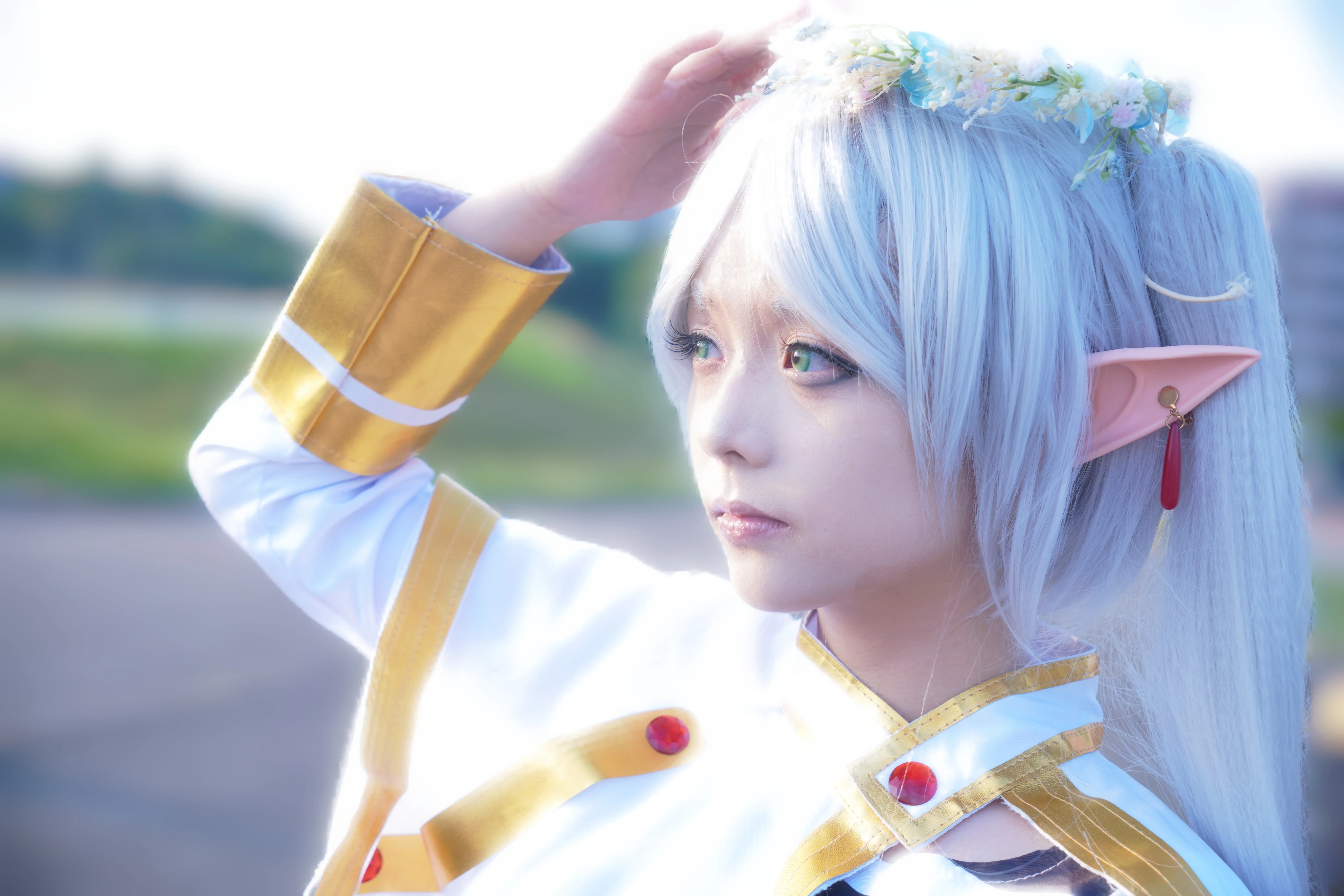 【芙莉蓮cos】葬送的芙莉蓮，草地裡的精靈與紫發魔法師 - 第 7 張
