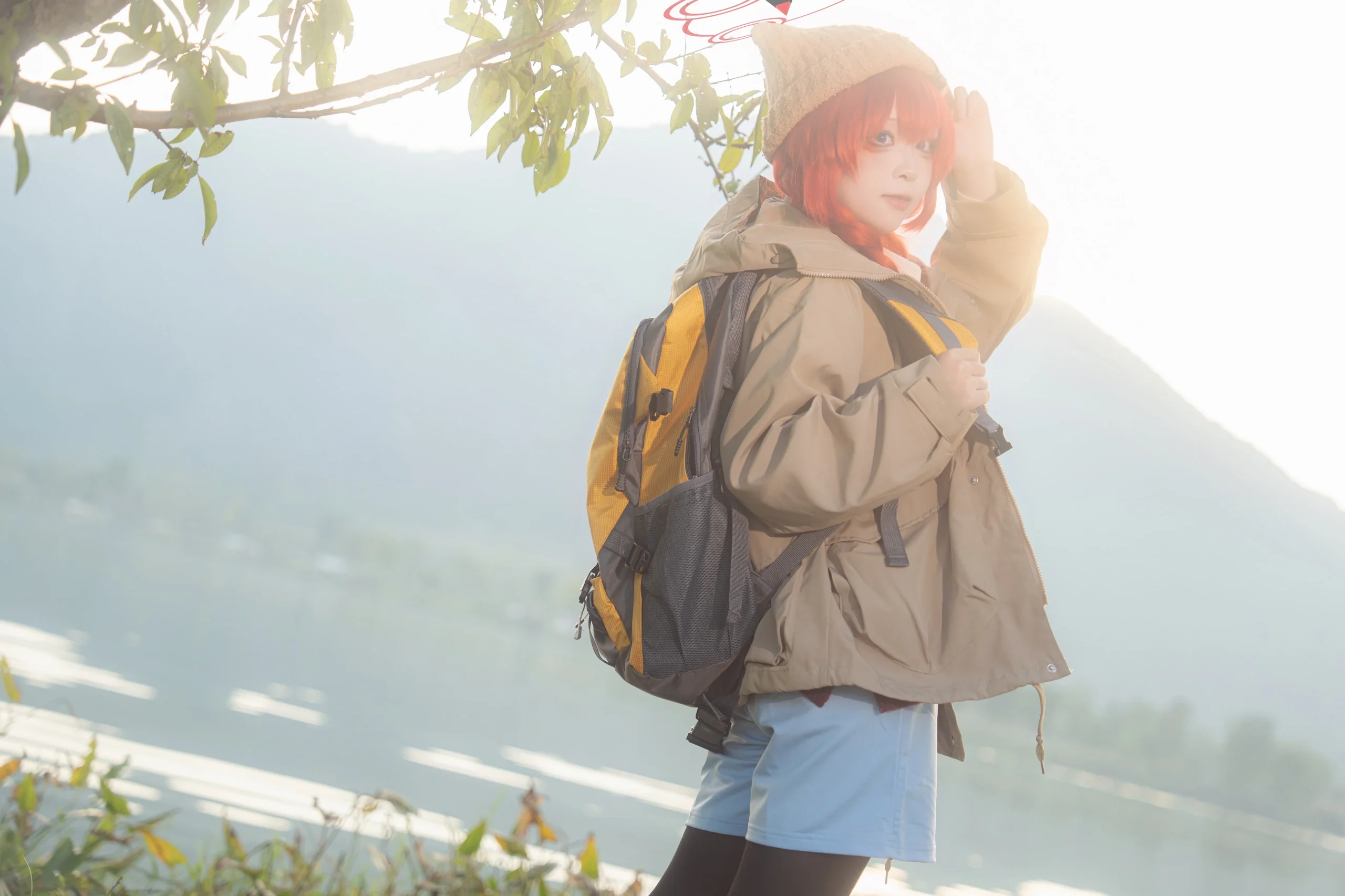 【小涂真纪cos】带上装备去户外露营地，感受不一样的角色诠释 - 第 4 张
