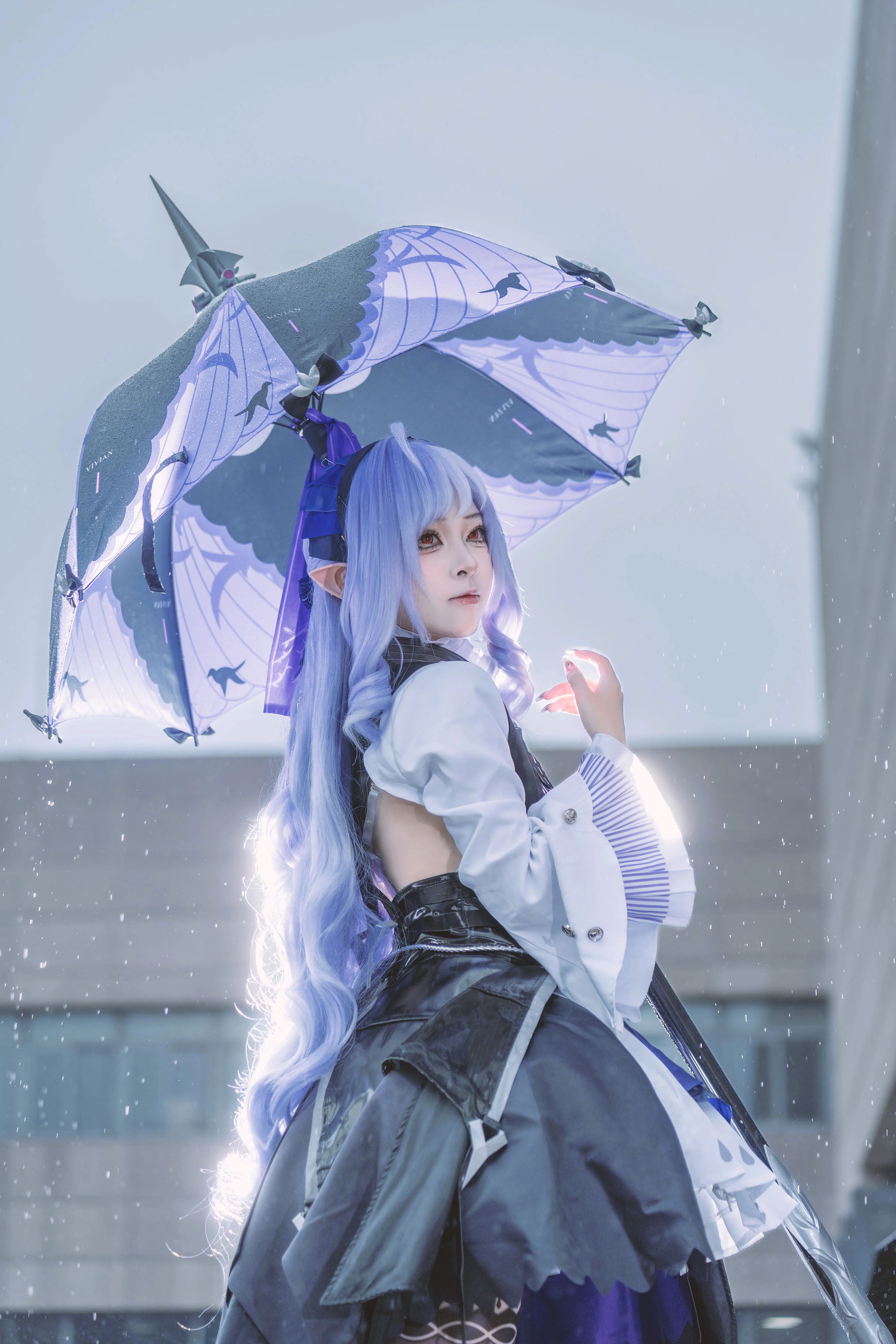 【薇薇安cos】绝区零雨幕中的精灵与那把自动伞 - 第 3 张
