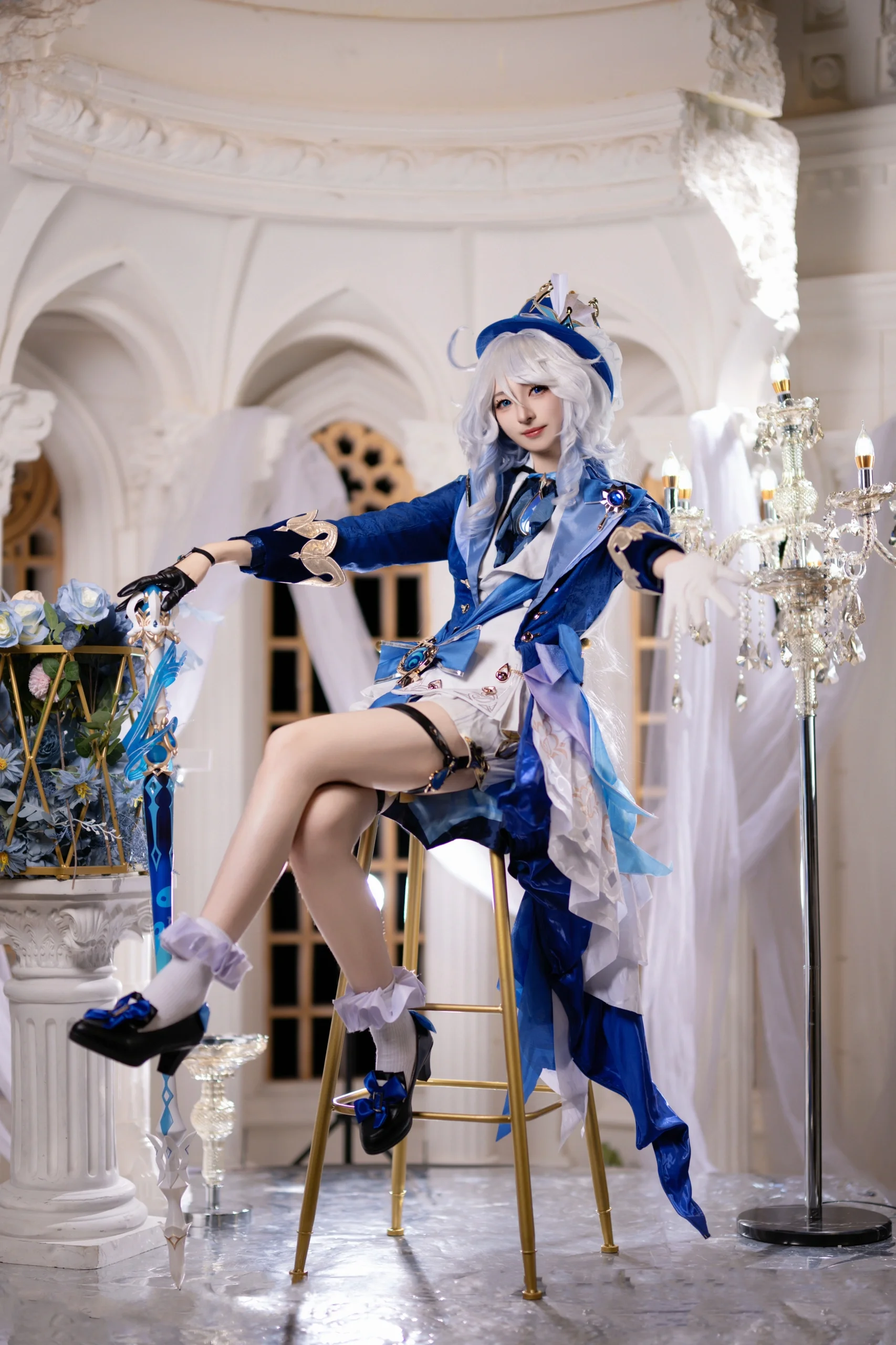 【芙宁娜cos】生日当天的自由与优雅