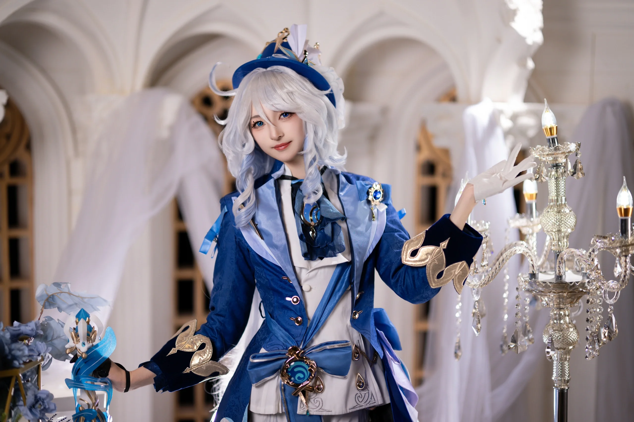 【芙宁娜cos】生日当天的自由与优雅 - 第 2 张