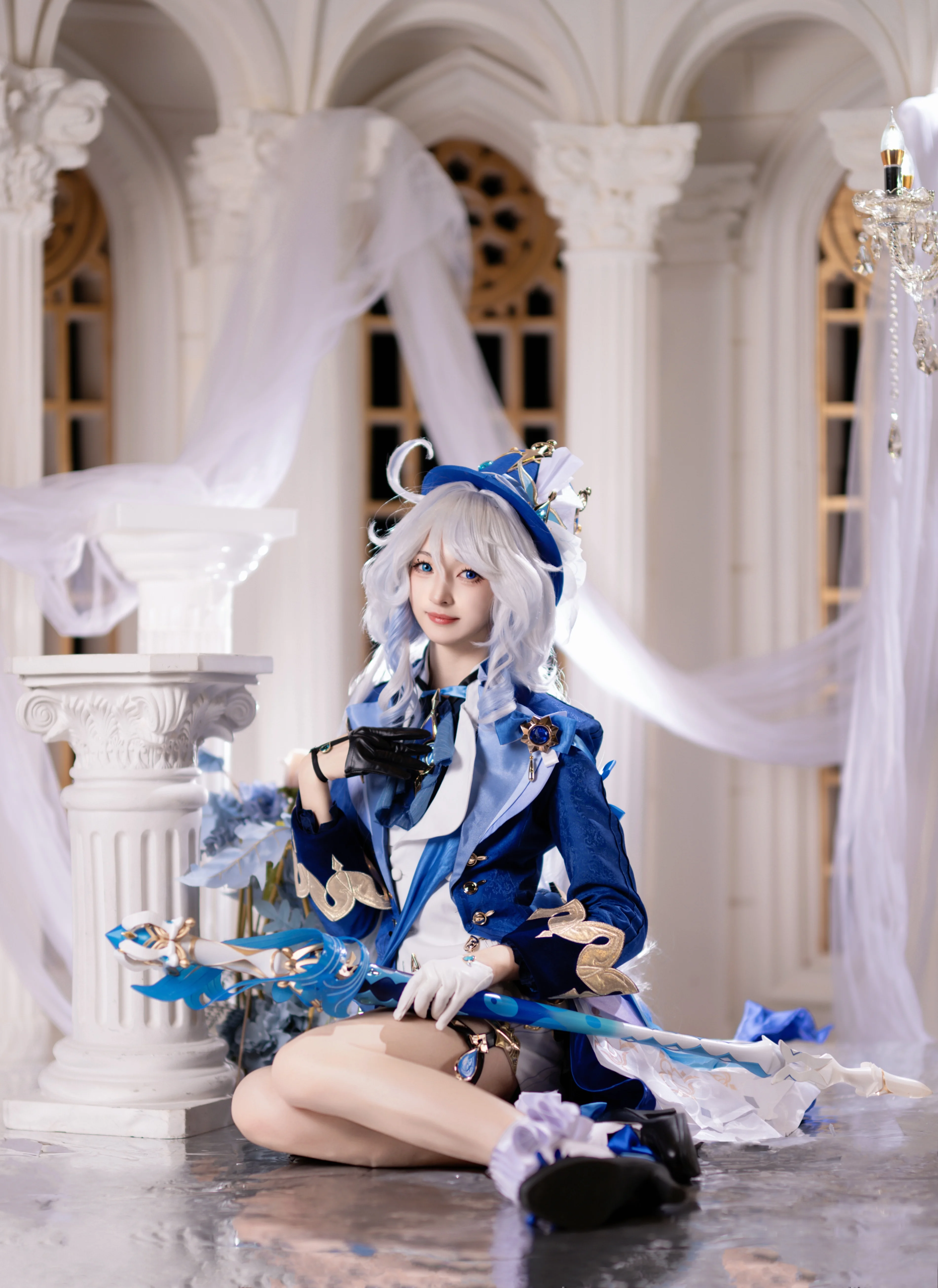 【芙宁娜cos】生日当天的自由与优雅 - 第 6 张