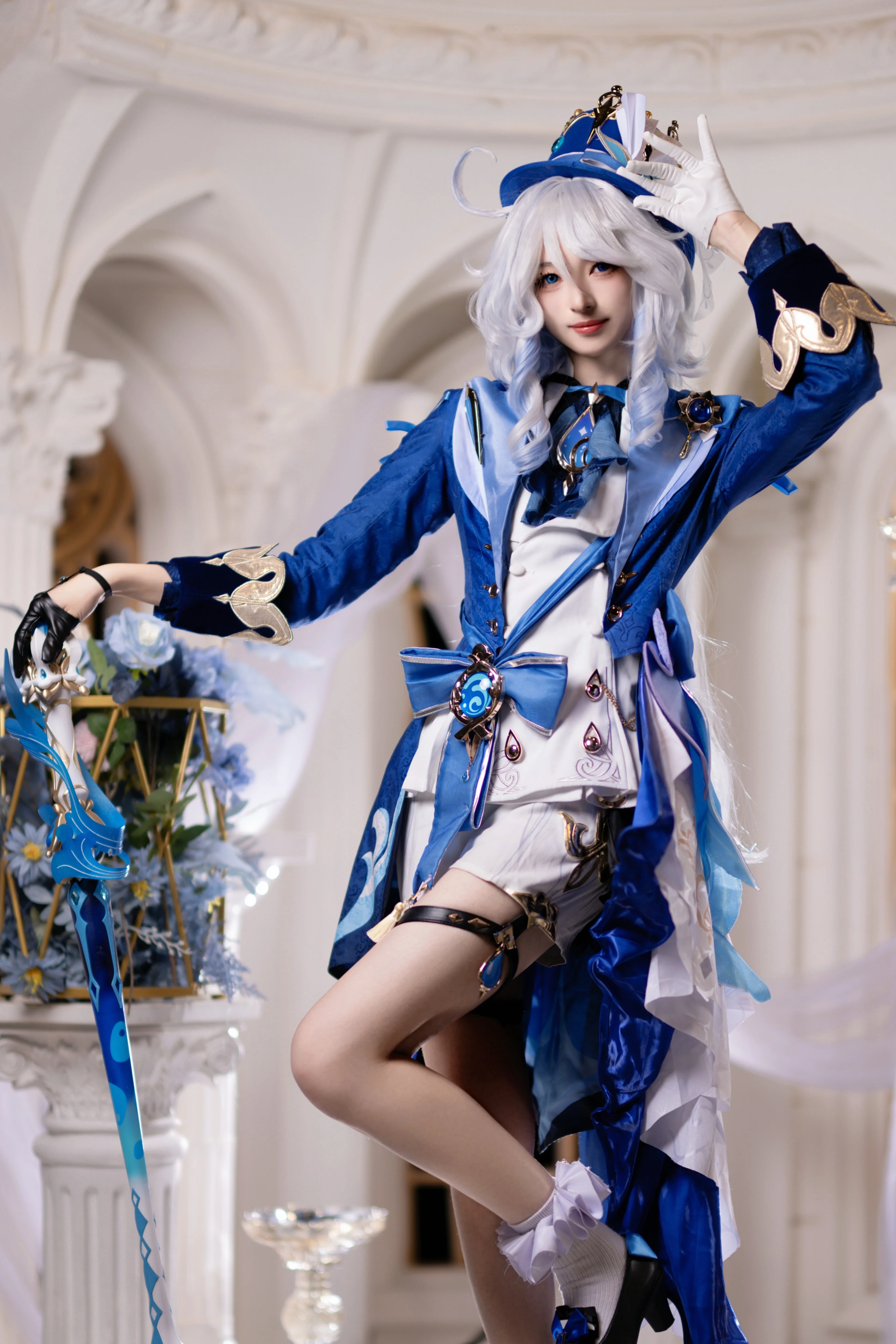 【芙宁娜cos】生日当天的自由与优雅 - 第 8 张