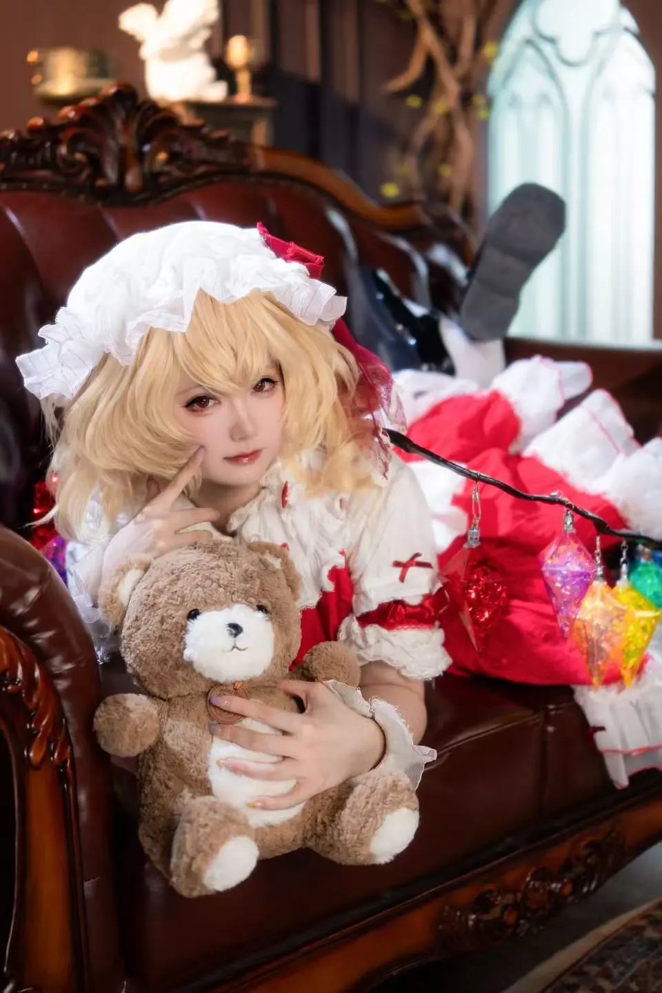 【芙兰朵露cos】东方project的红魔馆妹妹日常 - 第 4 张
