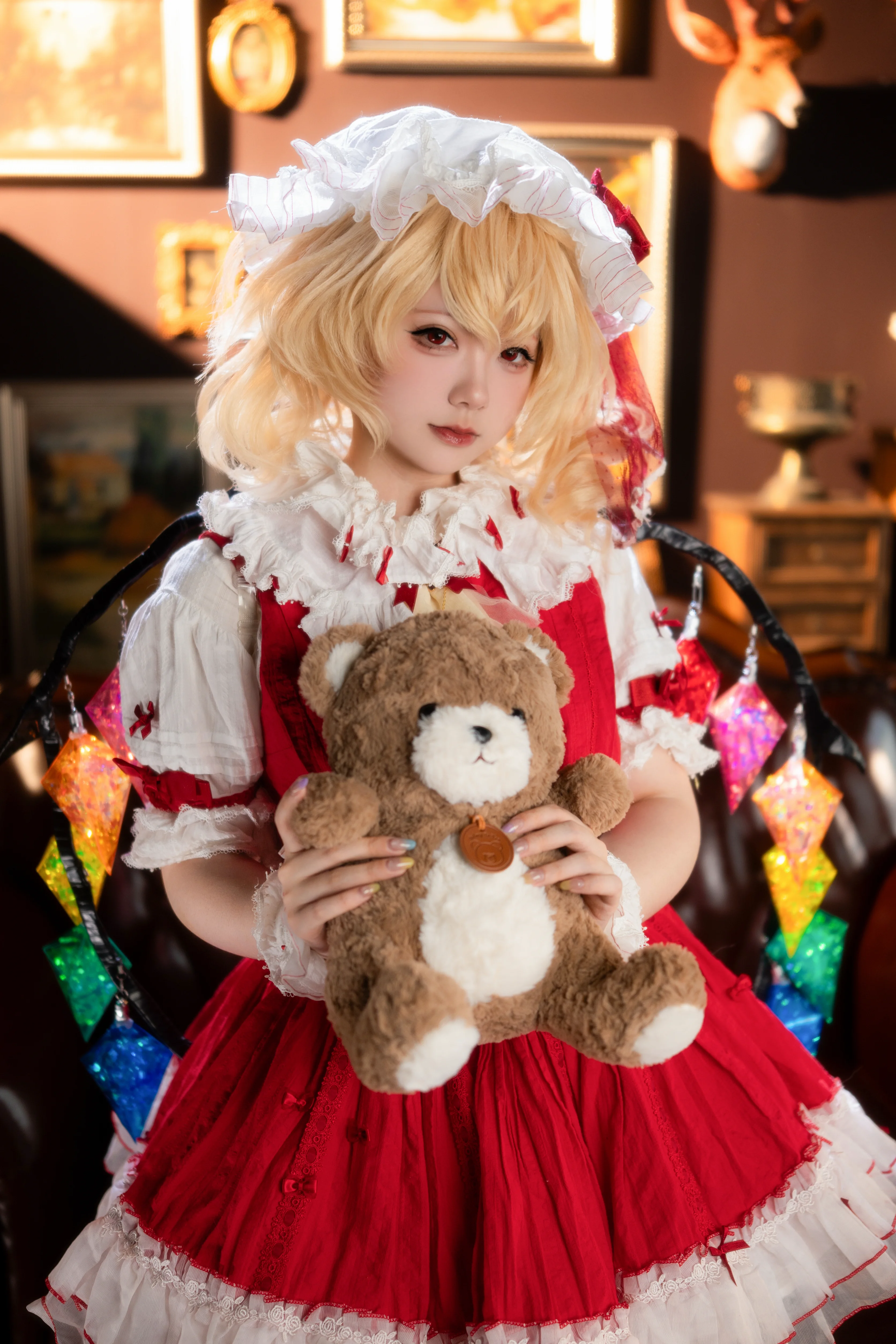【芙兰朵露cos】东方project的红魔馆妹妹日常 - 第 7 张