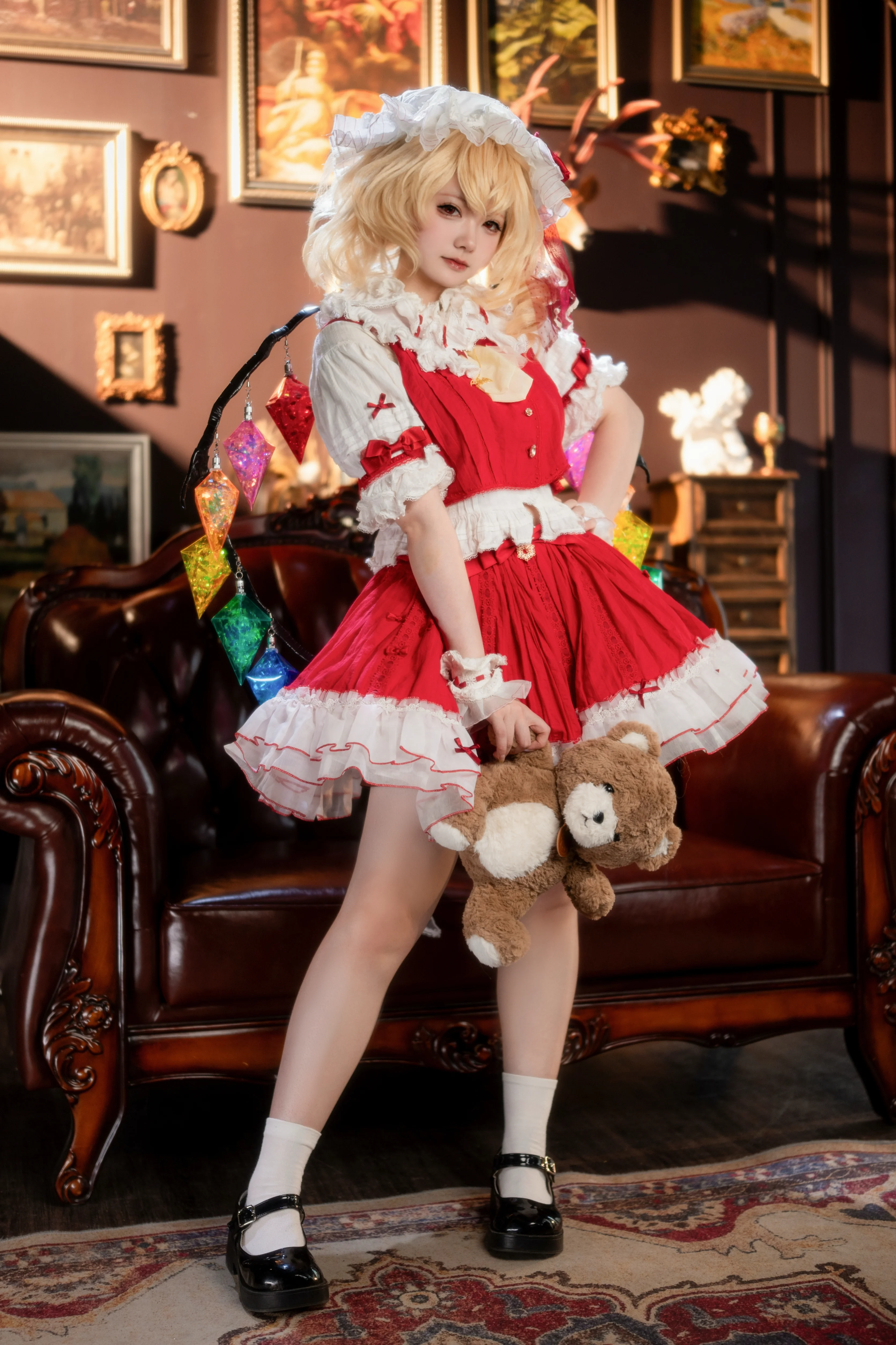 【芙兰朵露cos】东方project的红魔馆妹妹日常 - 第 8 张