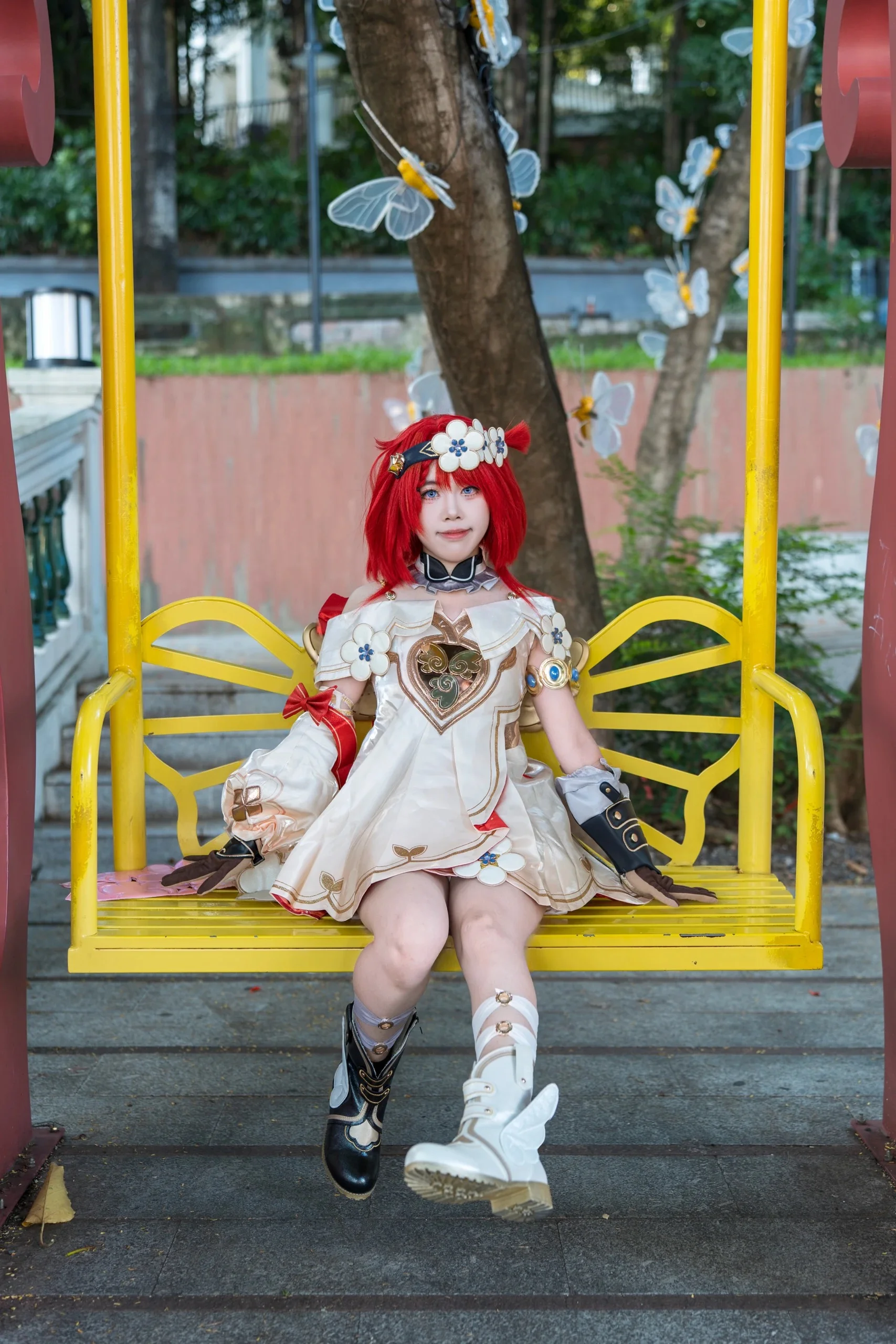 【トリビー コスプレ】崩壊：スターレイル 階段を歩む爽やかなロケ撮影 - 7 枚目