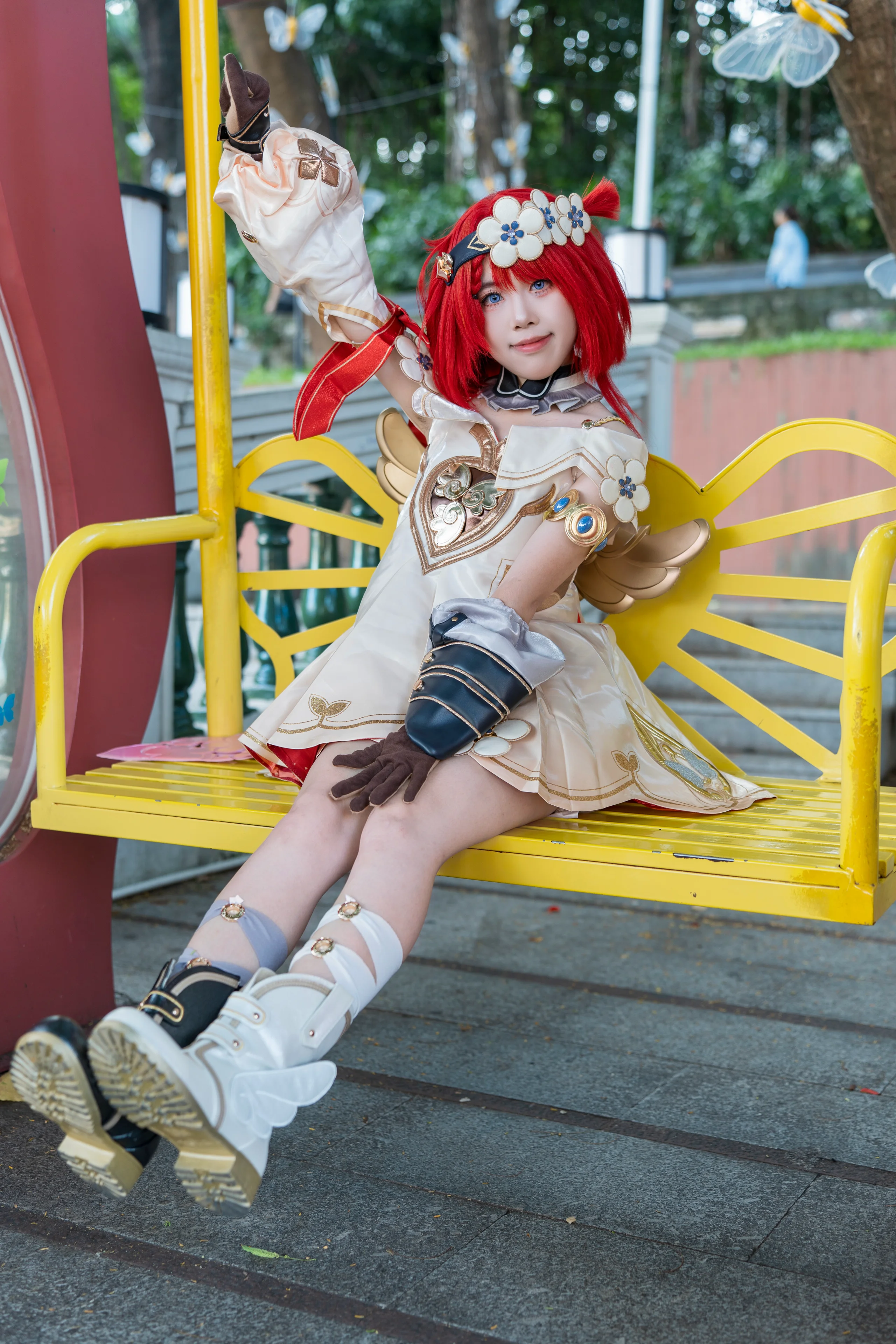 【トリビー コスプレ】崩壊：スターレイル 階段を歩む爽やかなロケ撮影 - 8 枚目