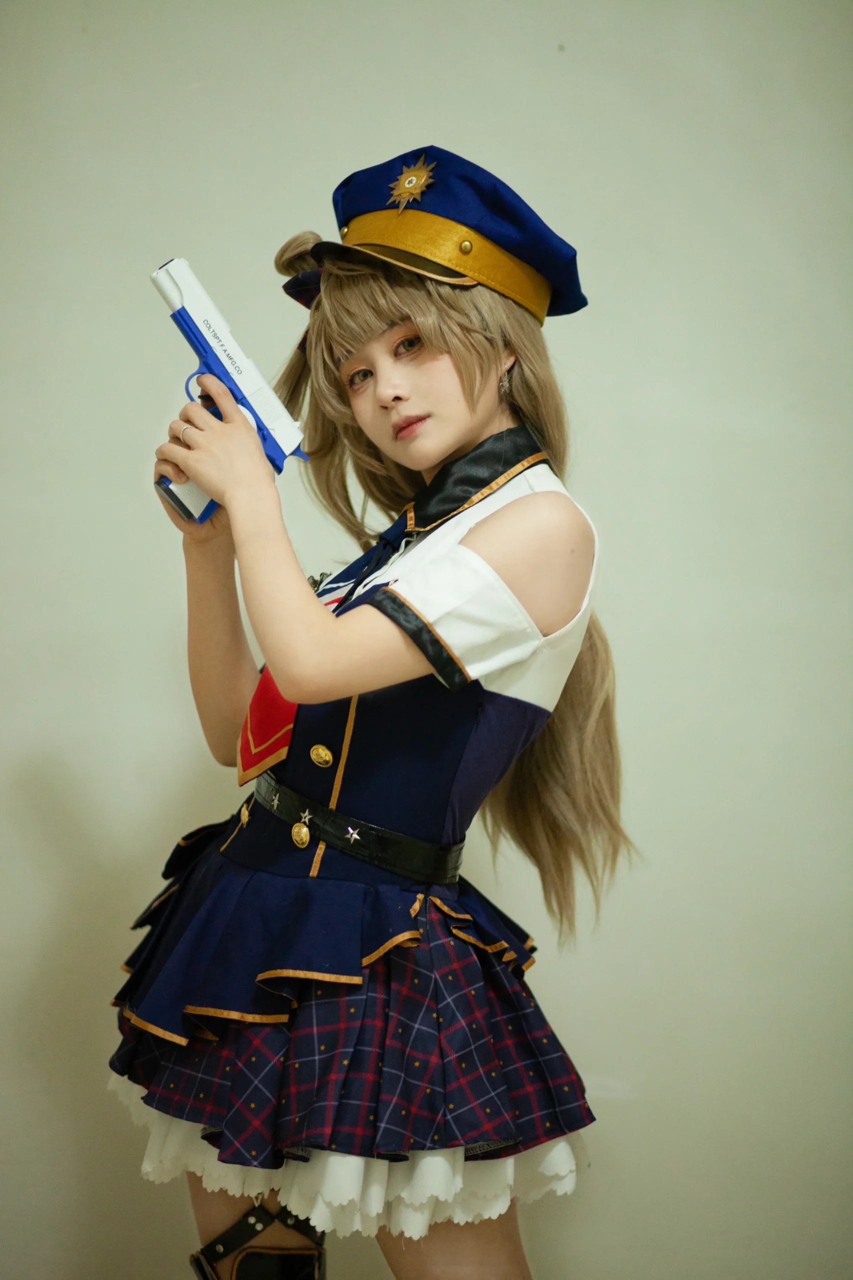 【Minami Kotori cosplay】Police Uniform Awakened, transforming into the righteous little bird who protects everyone - Image 1