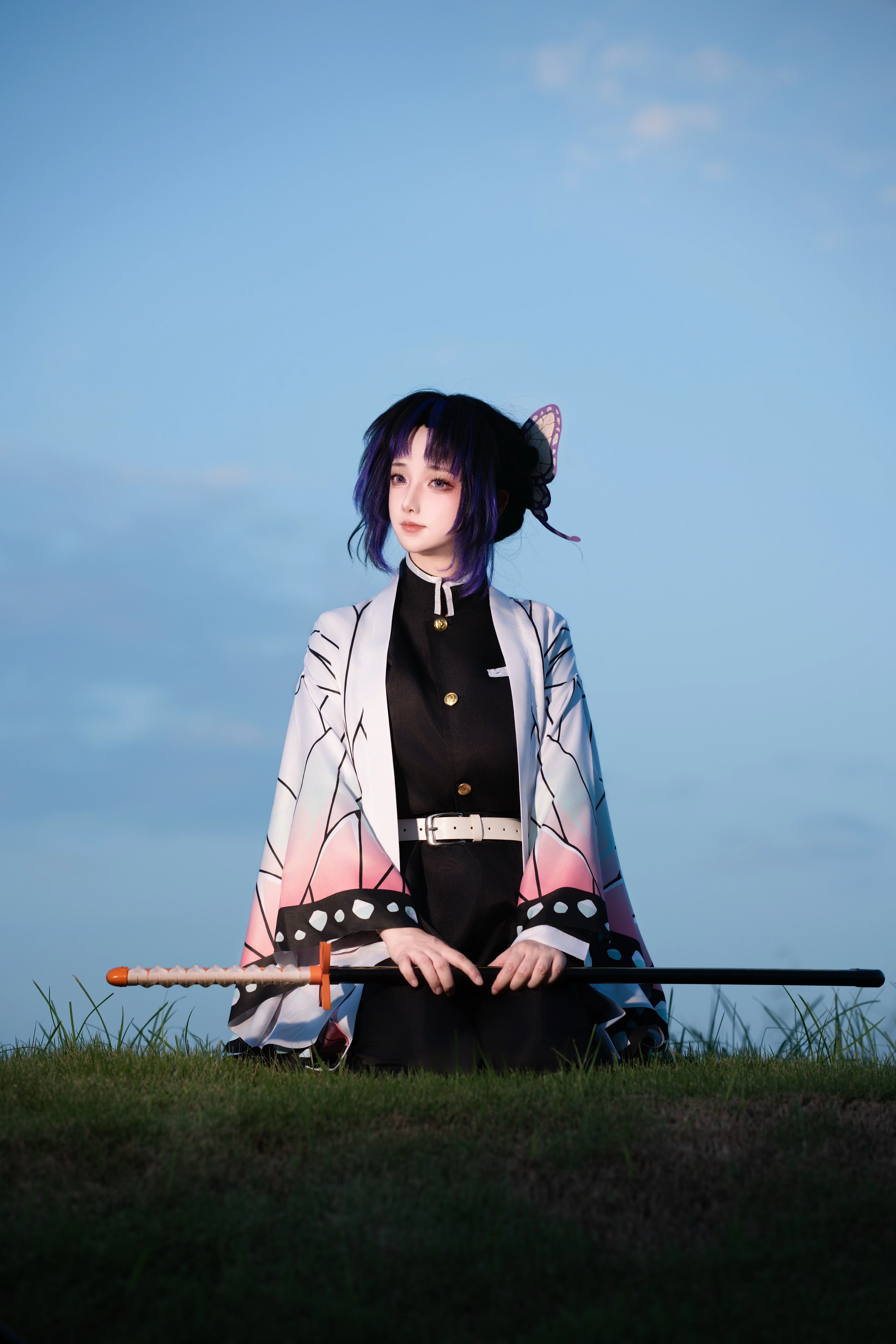 【蝴蝶忍cos】鬼灭之刃，林间蝶影与刀光 - 第 8 张