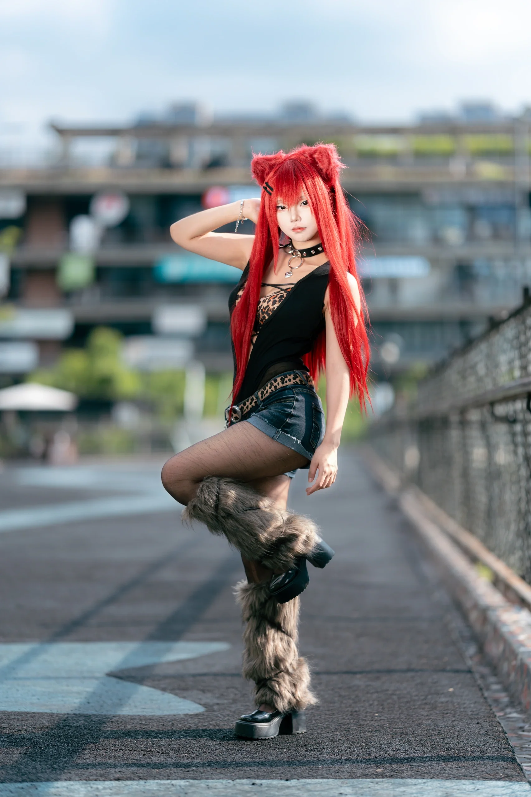 【艾露莎cos】妖精的尾巴：成都工业风人像摄影分享 - 第 4 张