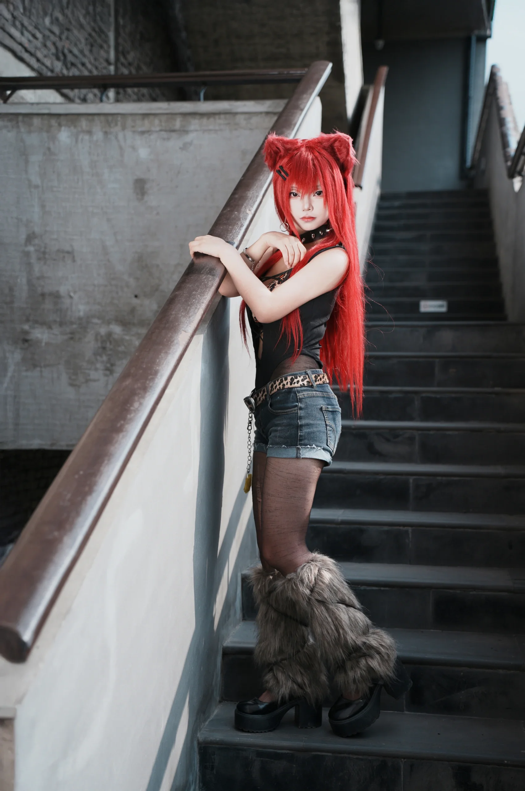 【艾露莎cos】妖精的尾巴：成都工业风人像摄影分享 - 第 6 张