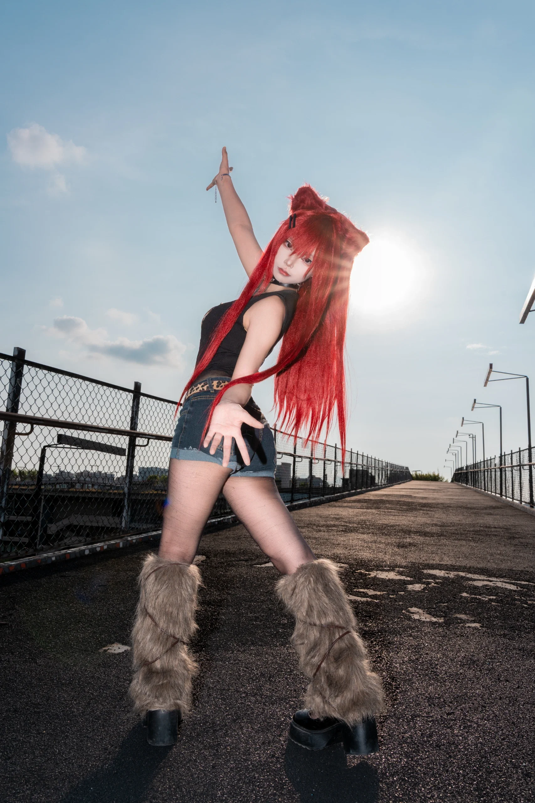 【艾露莎cos】妖精的尾巴：成都工业风人像摄影分享 - 第 9 张