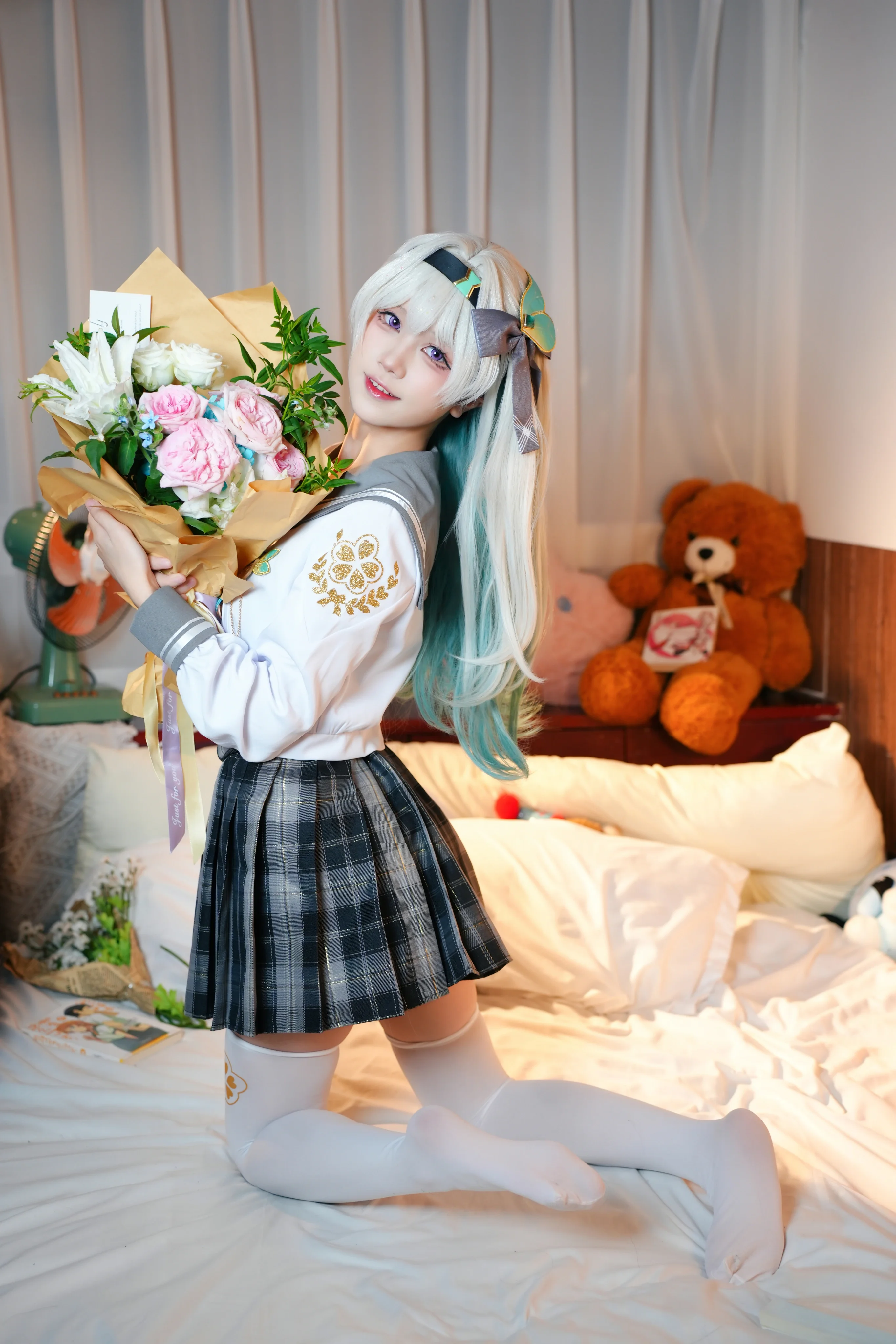 【流螢cos】崩壞星穹鐵道里的超甜美JK造型