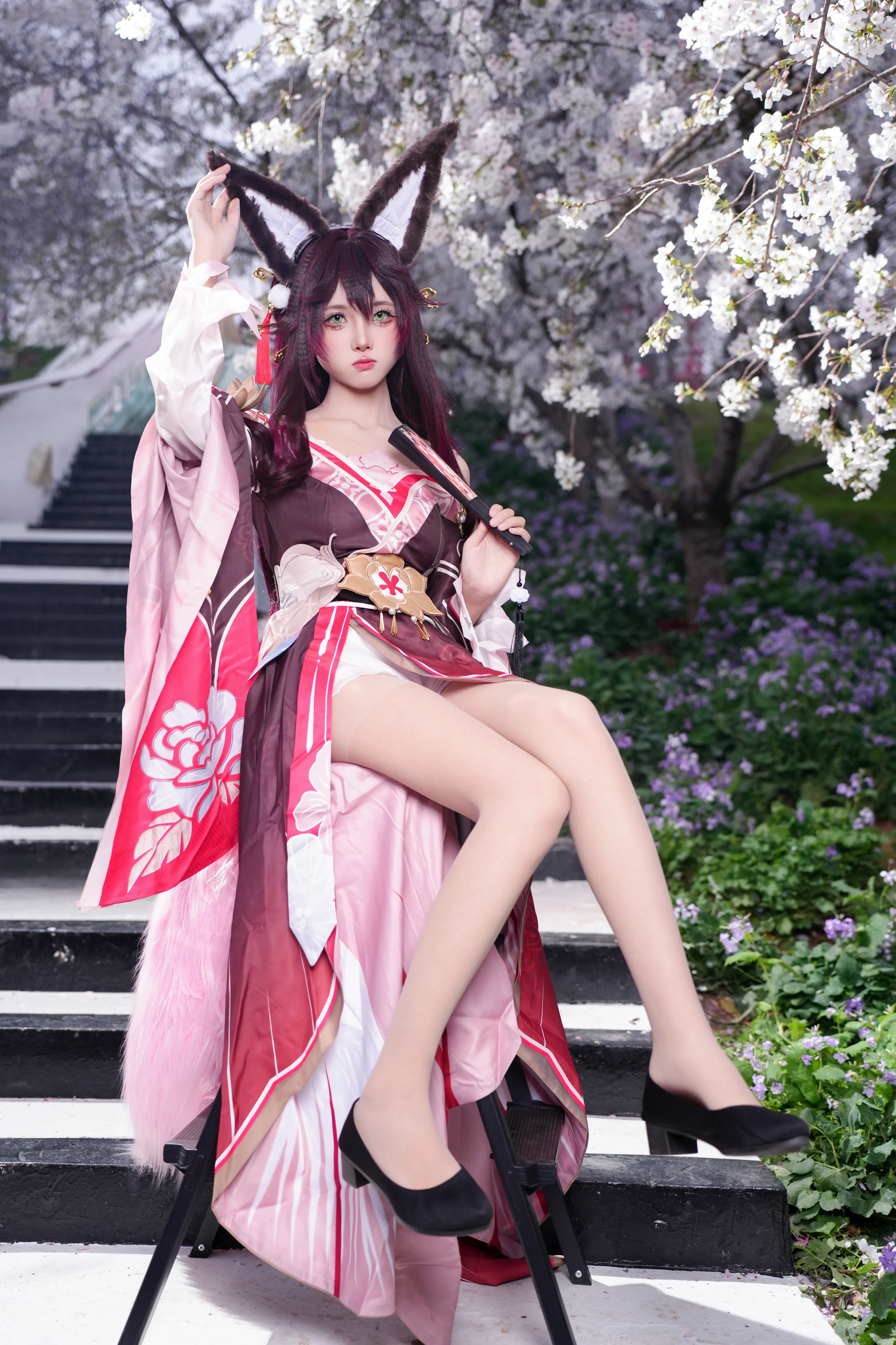 【忘归人cos】抓住春日樱花尾巴的外景记录 - 第 4 张