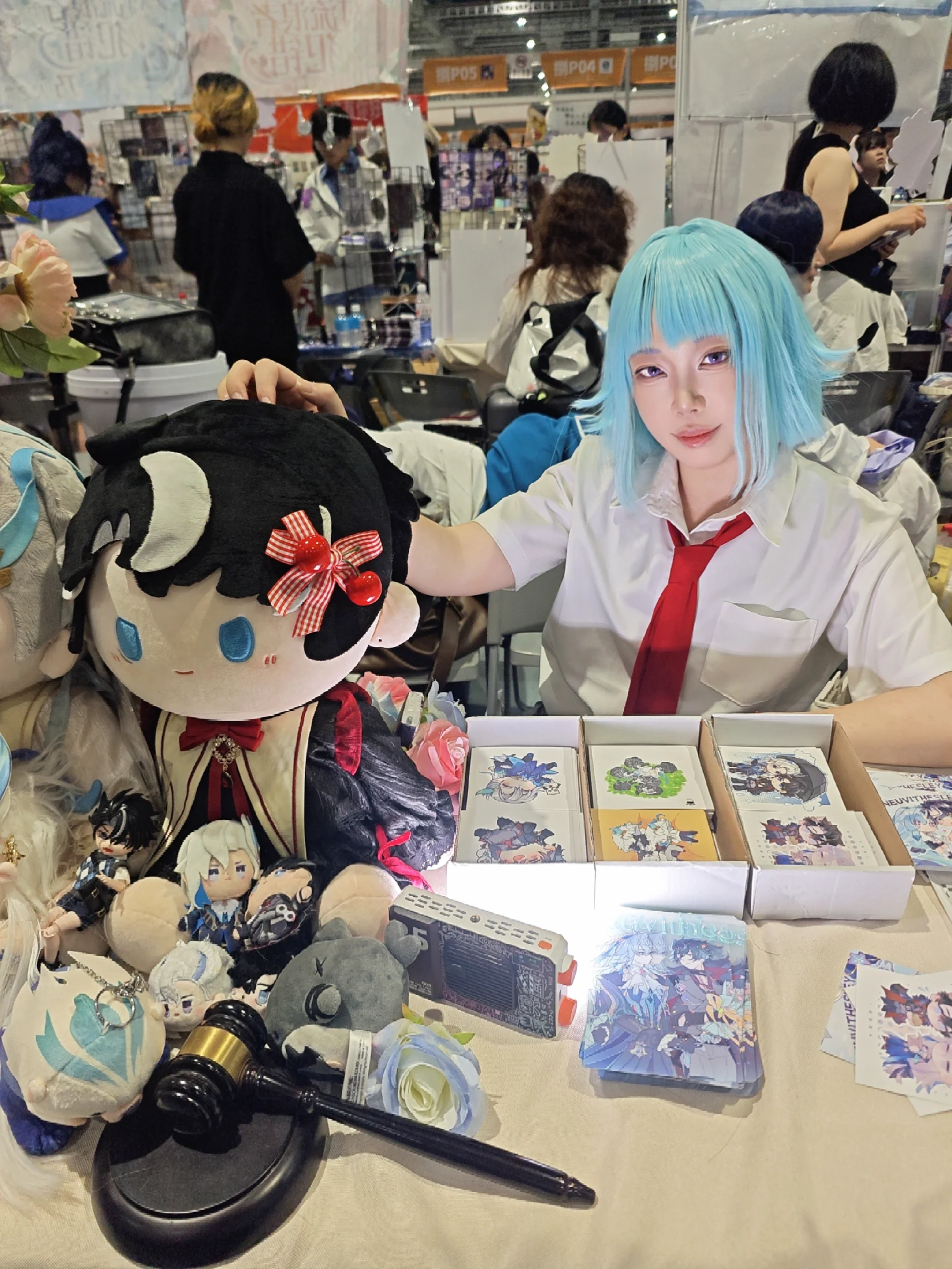 【紫之创cos】cpsp审狱制品摊位营业，欢迎老师们来玩