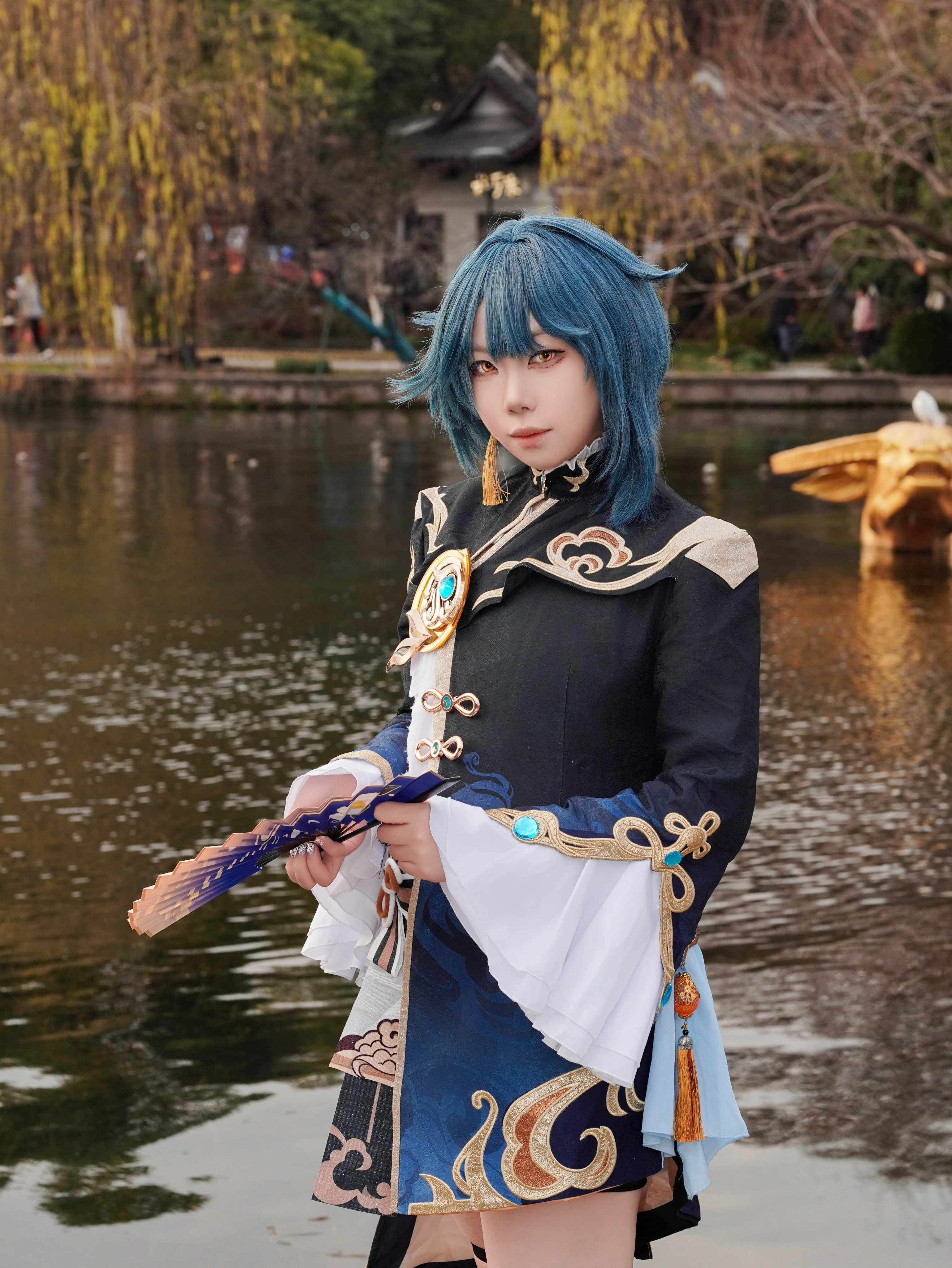 【行秋cos】西湖水畔的璃月风雅 - 第 1 张