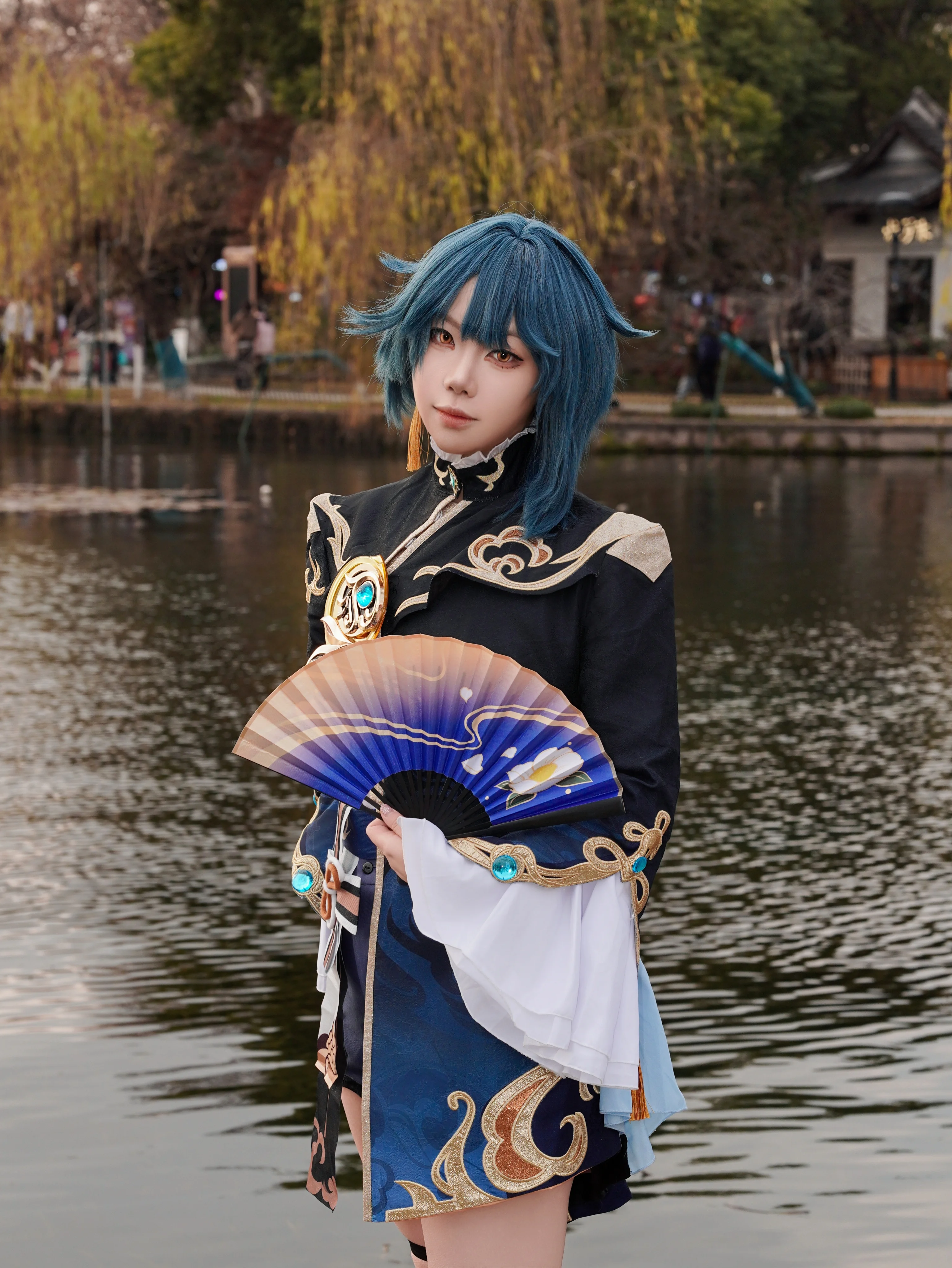 【行秋cos】西湖水畔的璃月风雅