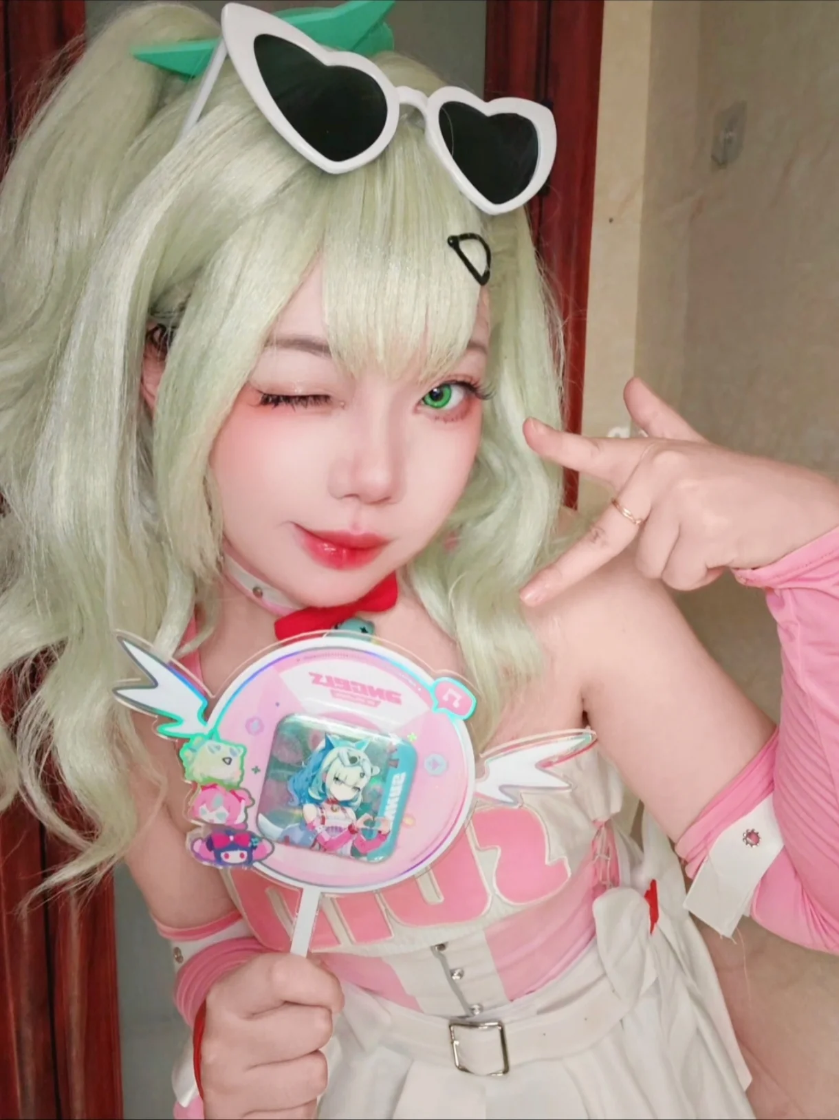 【妄想天使千夏cos】绝区零里的电光天使，杭州梦乡随拍