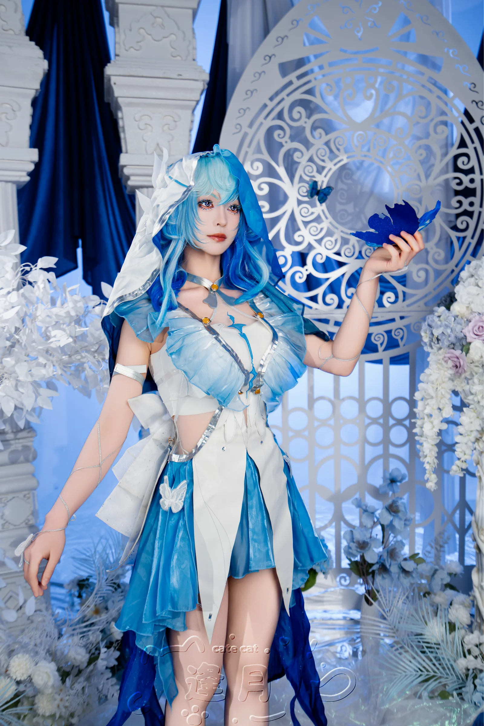 【海月cos】王者荣耀海月，冰雪人鱼精灵的梦幻大片 - 第 6 张