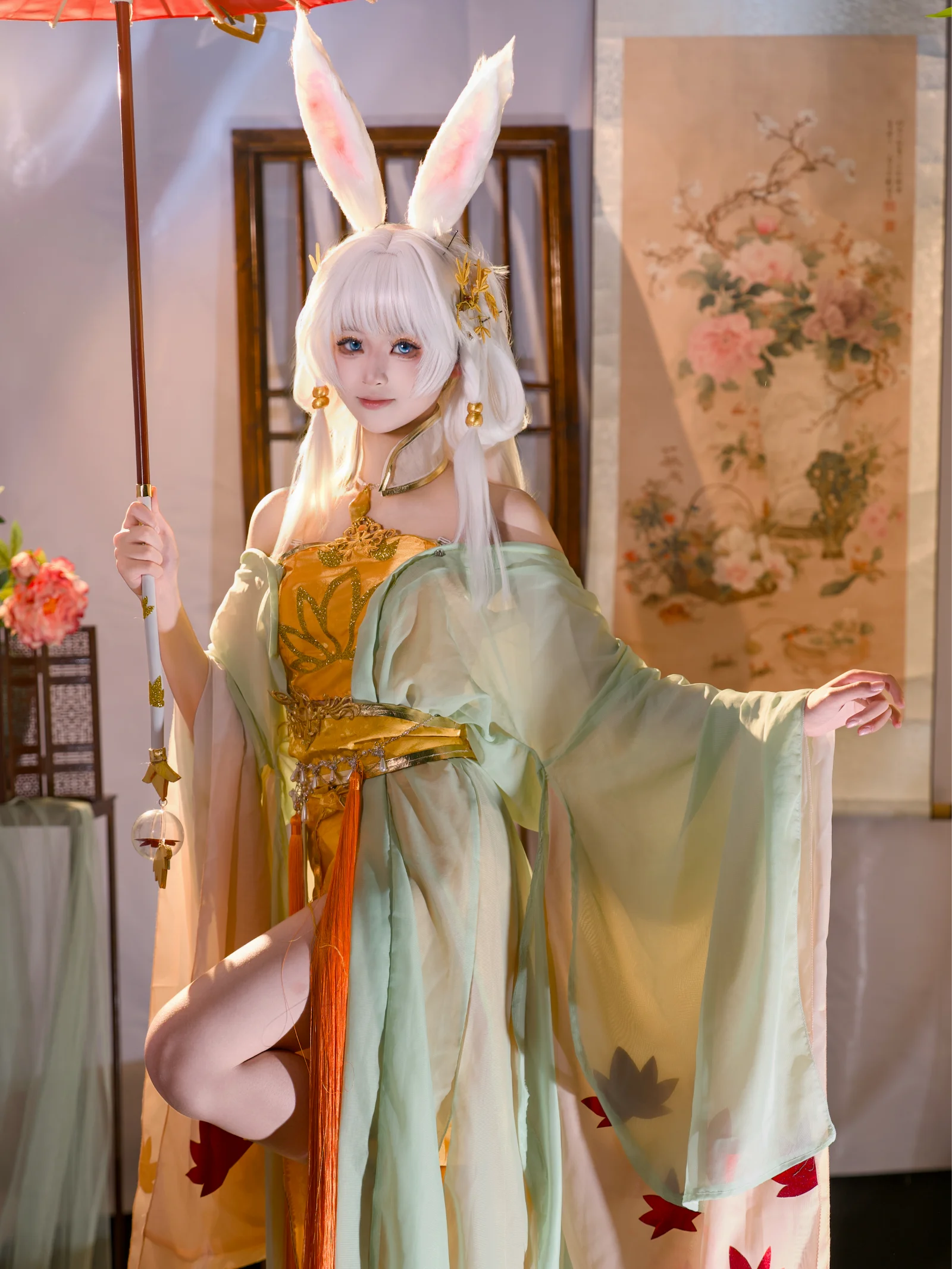 【沈妙cos】永劫无间，这只玉兔仙子的奇妙变装