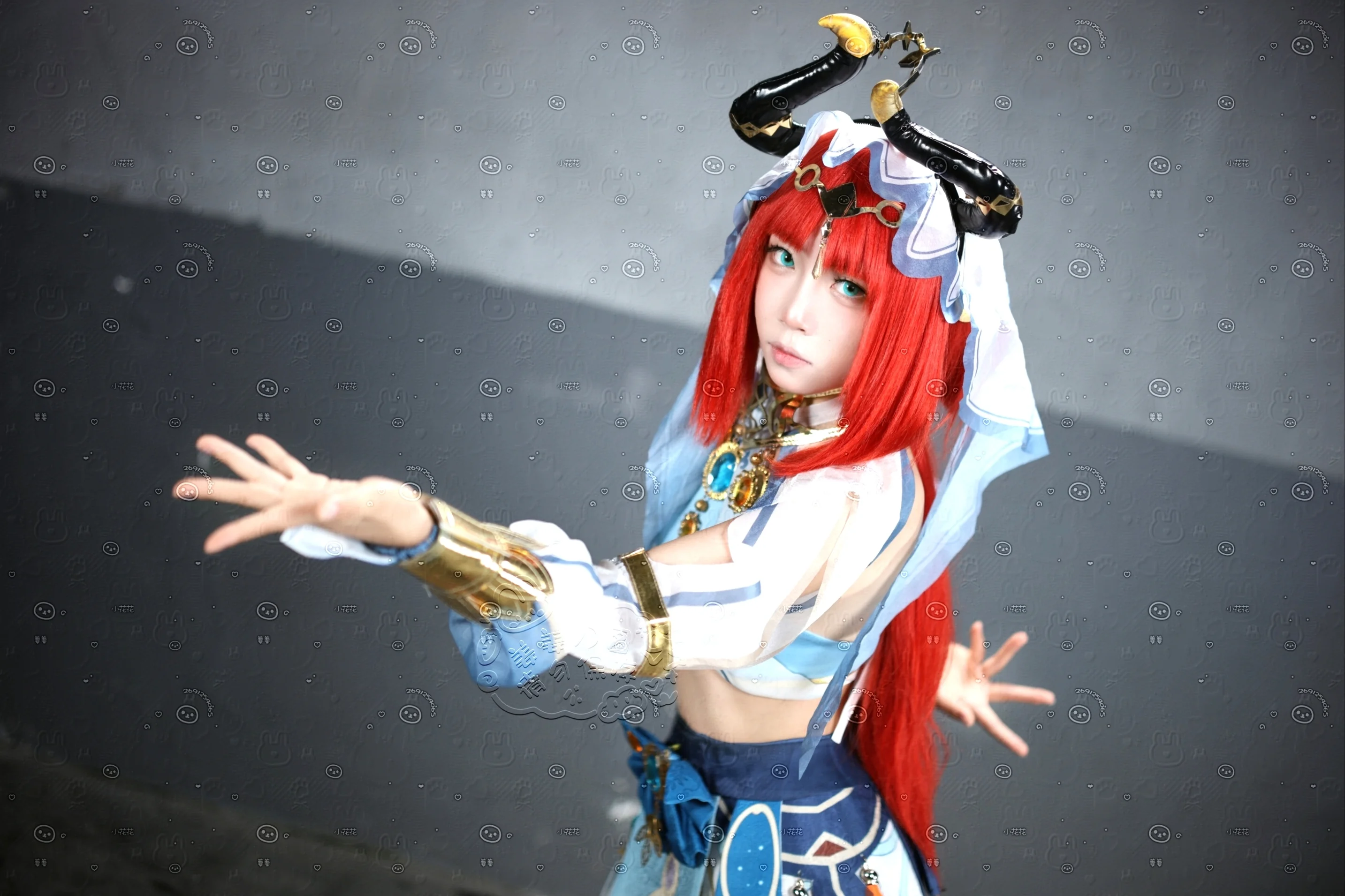 [Nilou cosplay] Dance of Sabzeruz in Genshin Impact — Happy Birthday! - Image 2