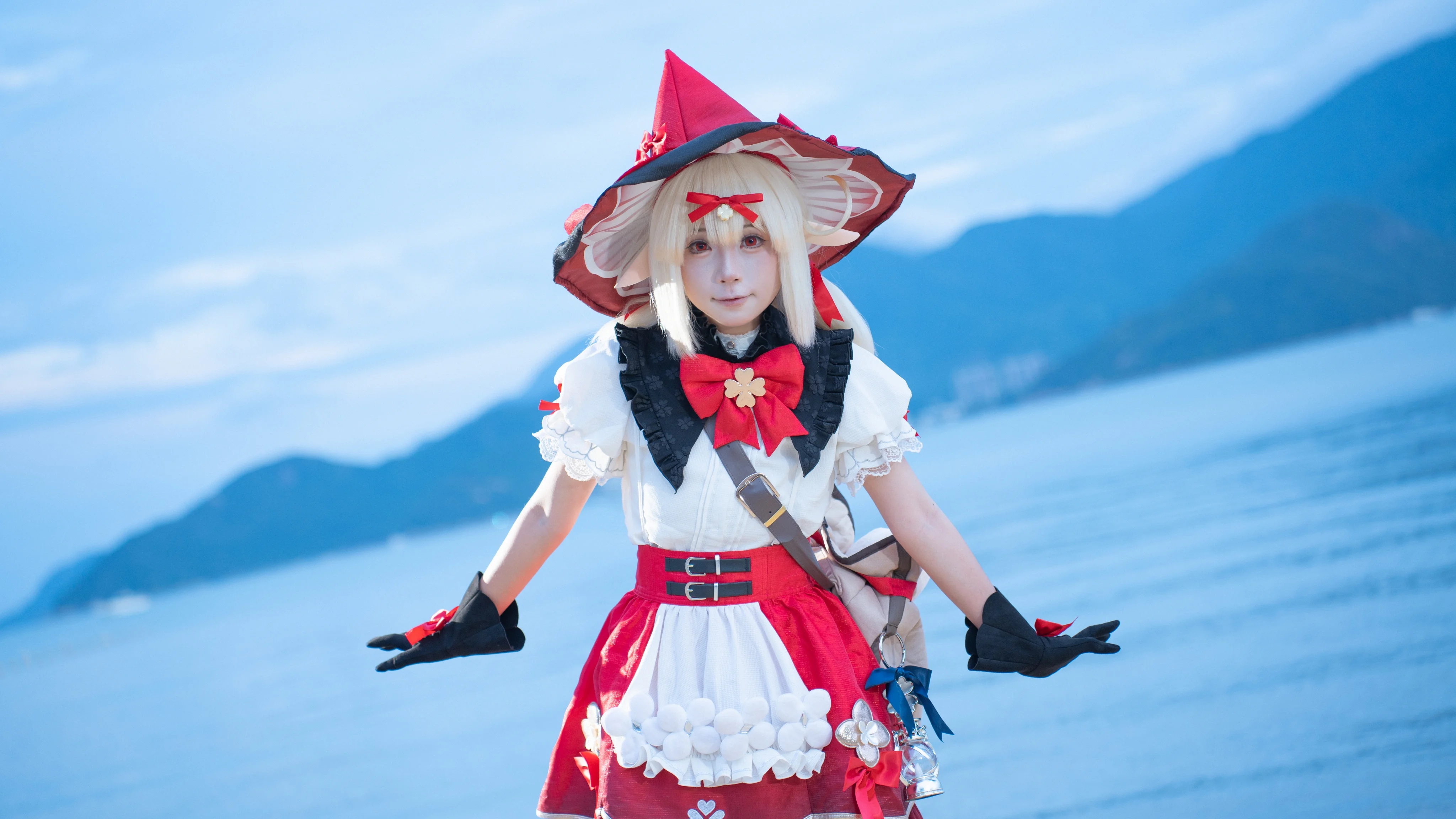 【可莉cos】夏日的海岛冒险，定格原神中的童趣瞬间 - 第 3 张