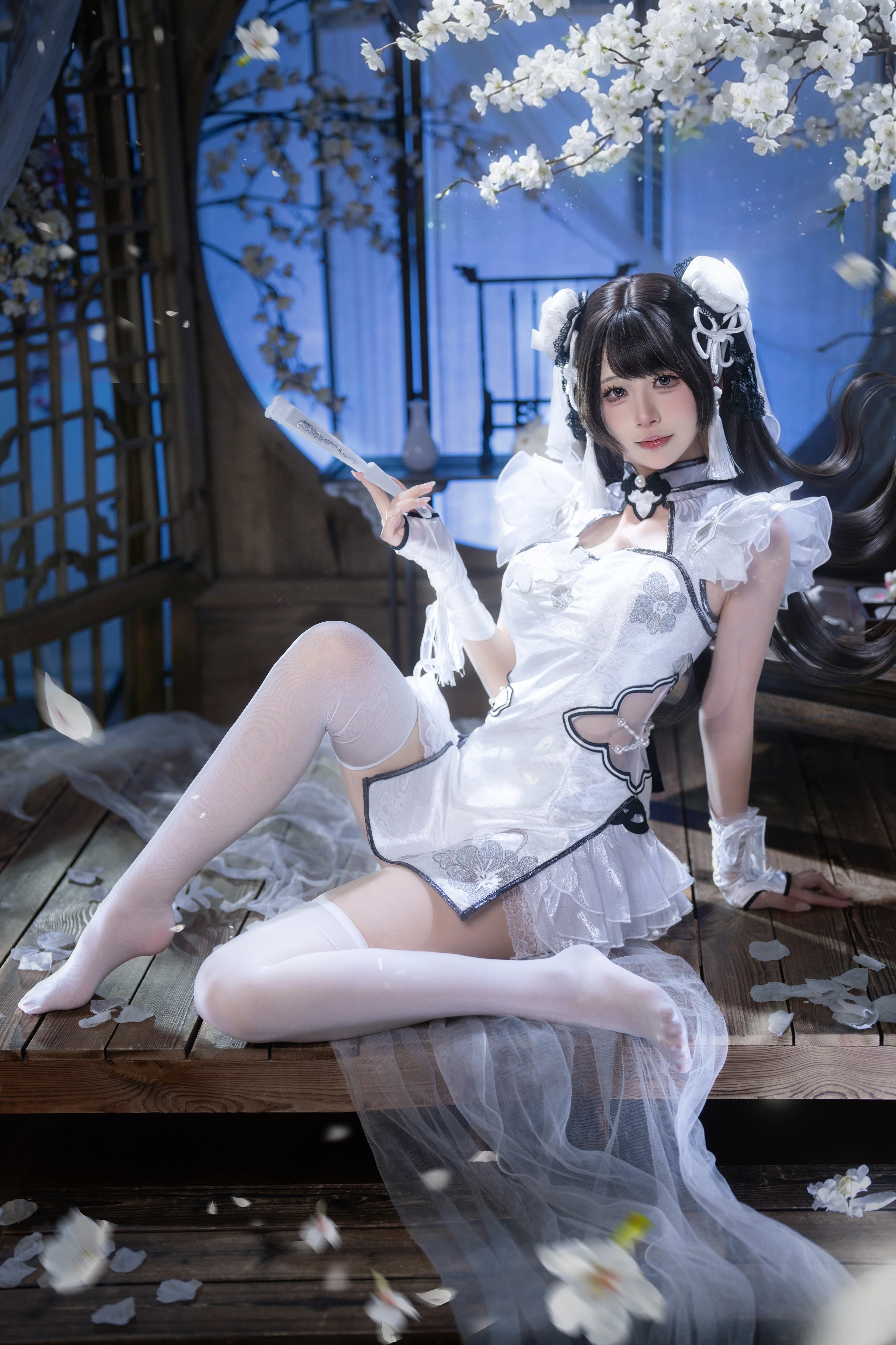 【殷紫萍cos】永结无间玉髓冰心，清冷国风正片分享 - 第 2 张