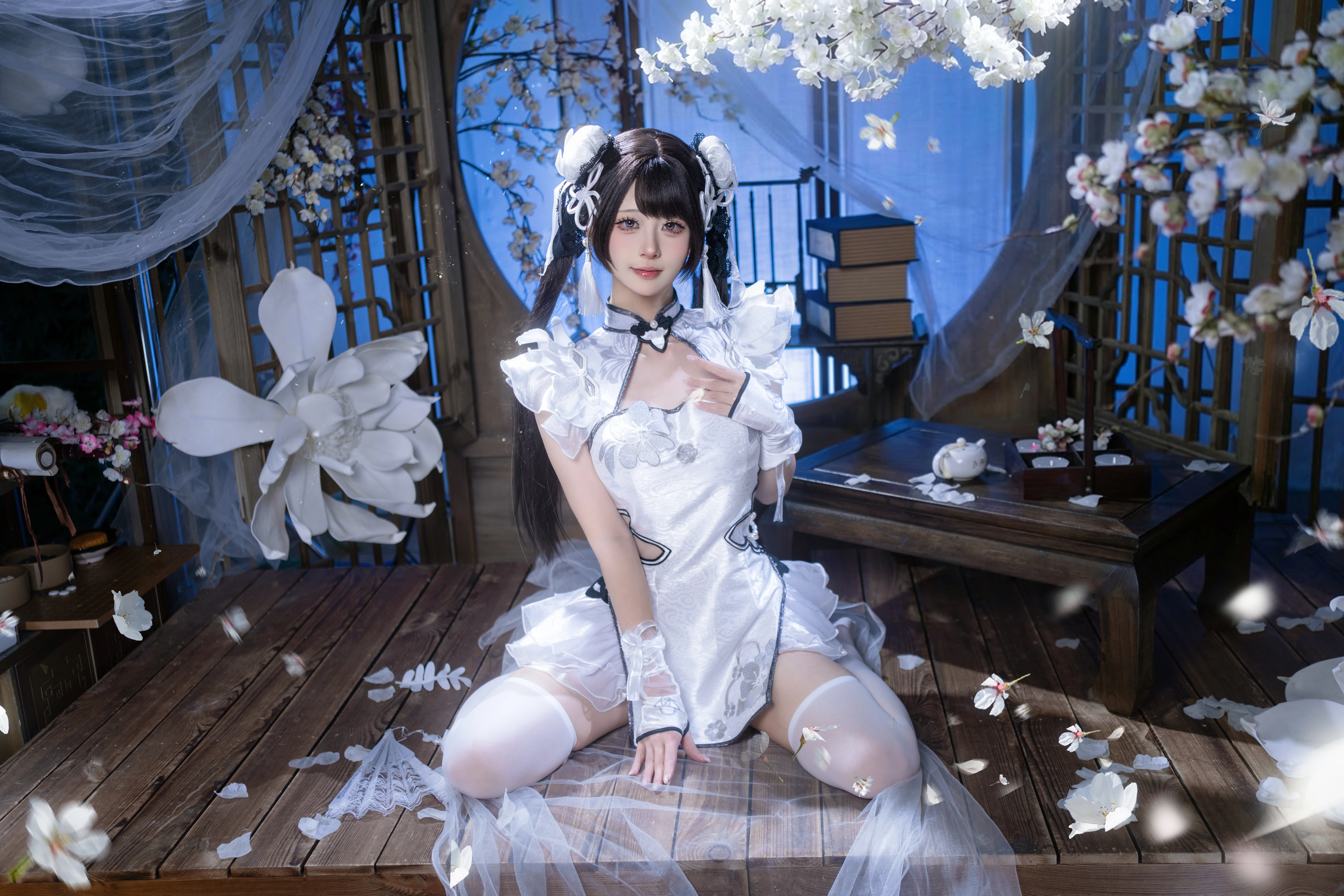 【殷紫萍cos】永結無間玉髓冰心，清冷國風正片分享