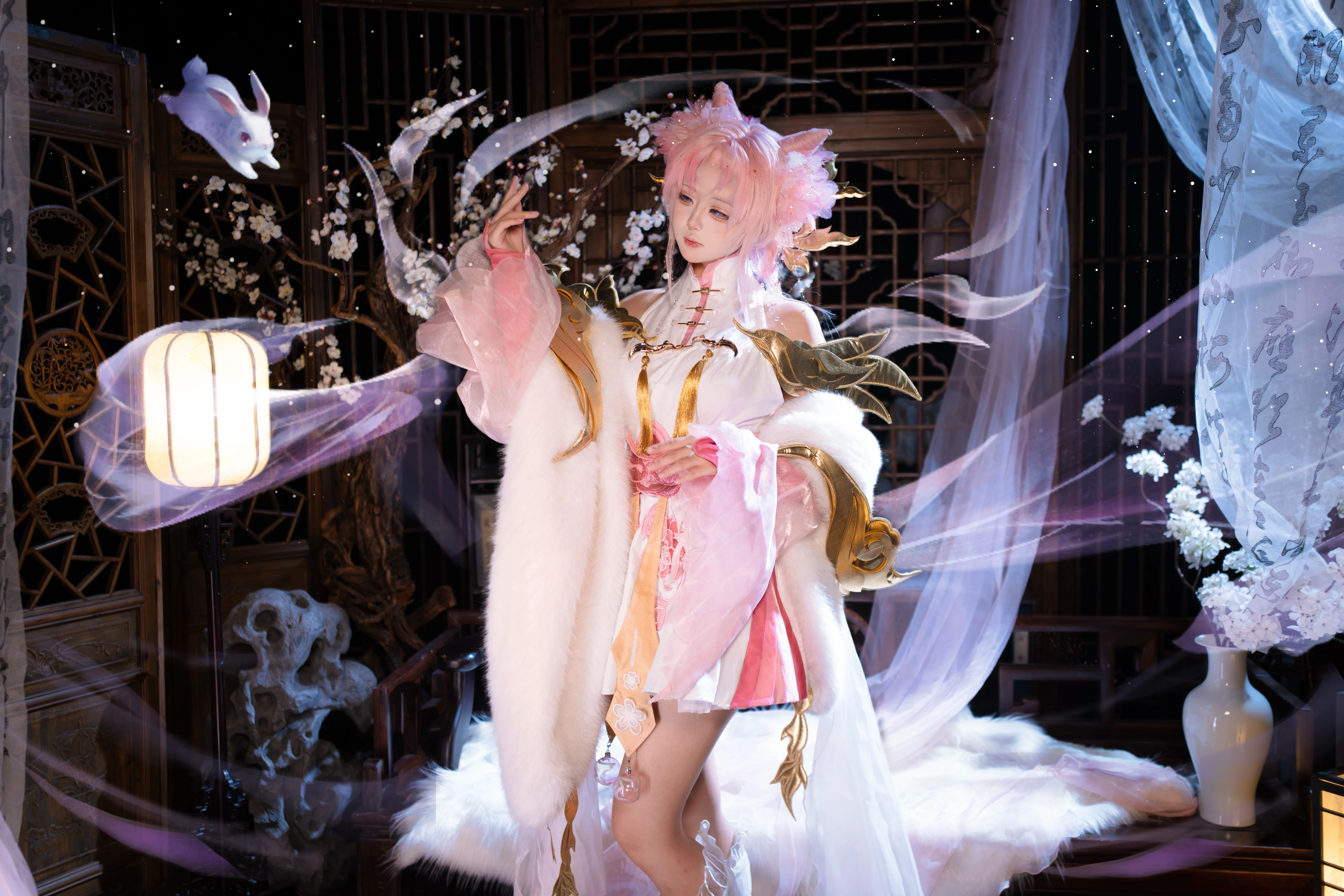【嫦娥cos】拒霜思，拒霜有信，无问归期 - 第 2 张