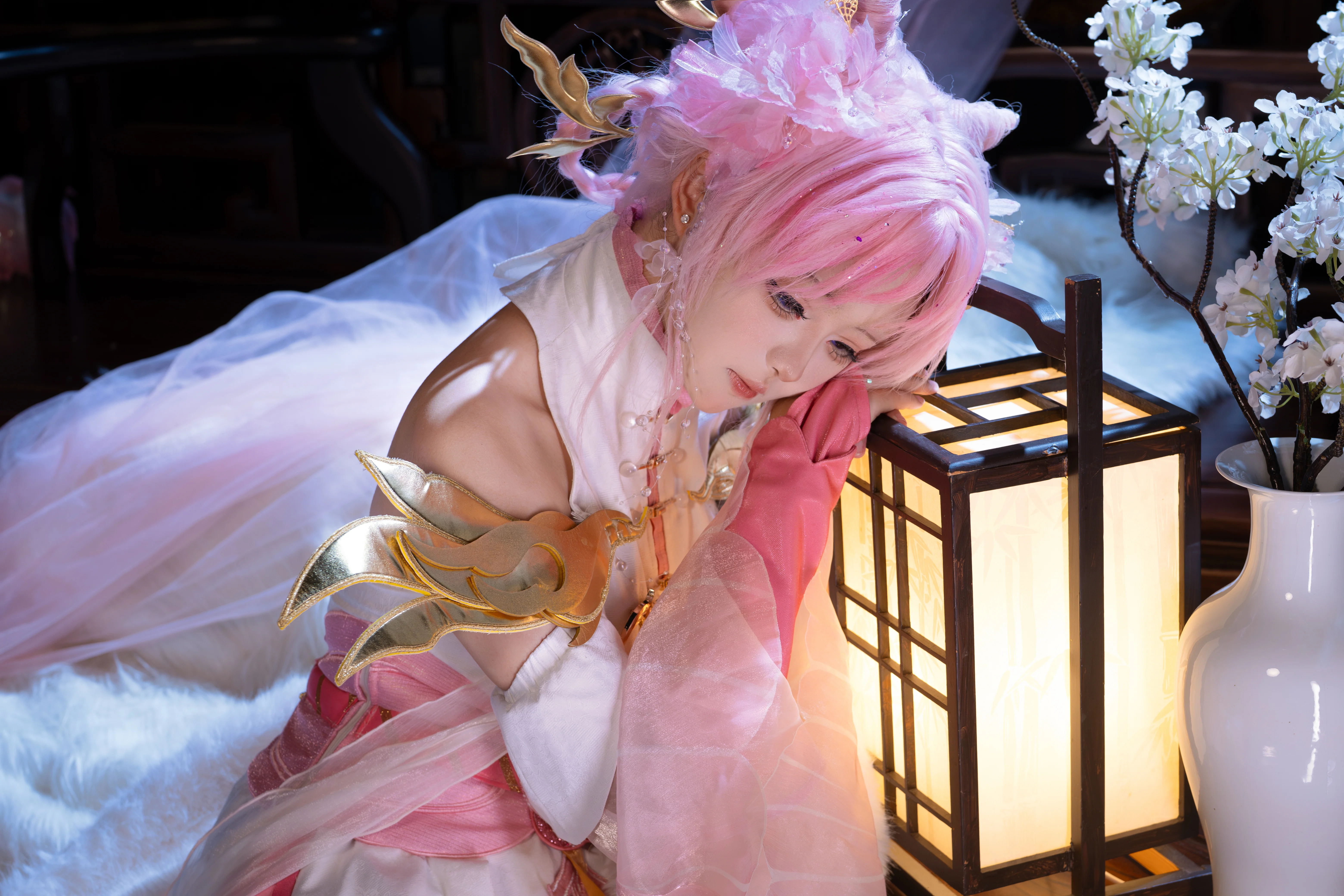【嫦娥cos】拒霜思，拒霜有信，无问归期 - 第 3 张