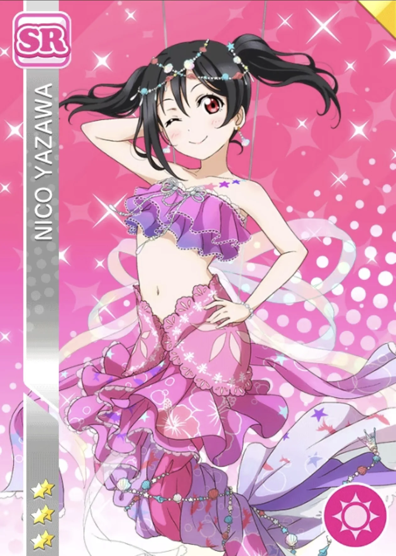 【矢泽妮可cos】Lovelive缪斯人鱼觉醒，梦幻纱幔下的星光偶像 - 第 3 张