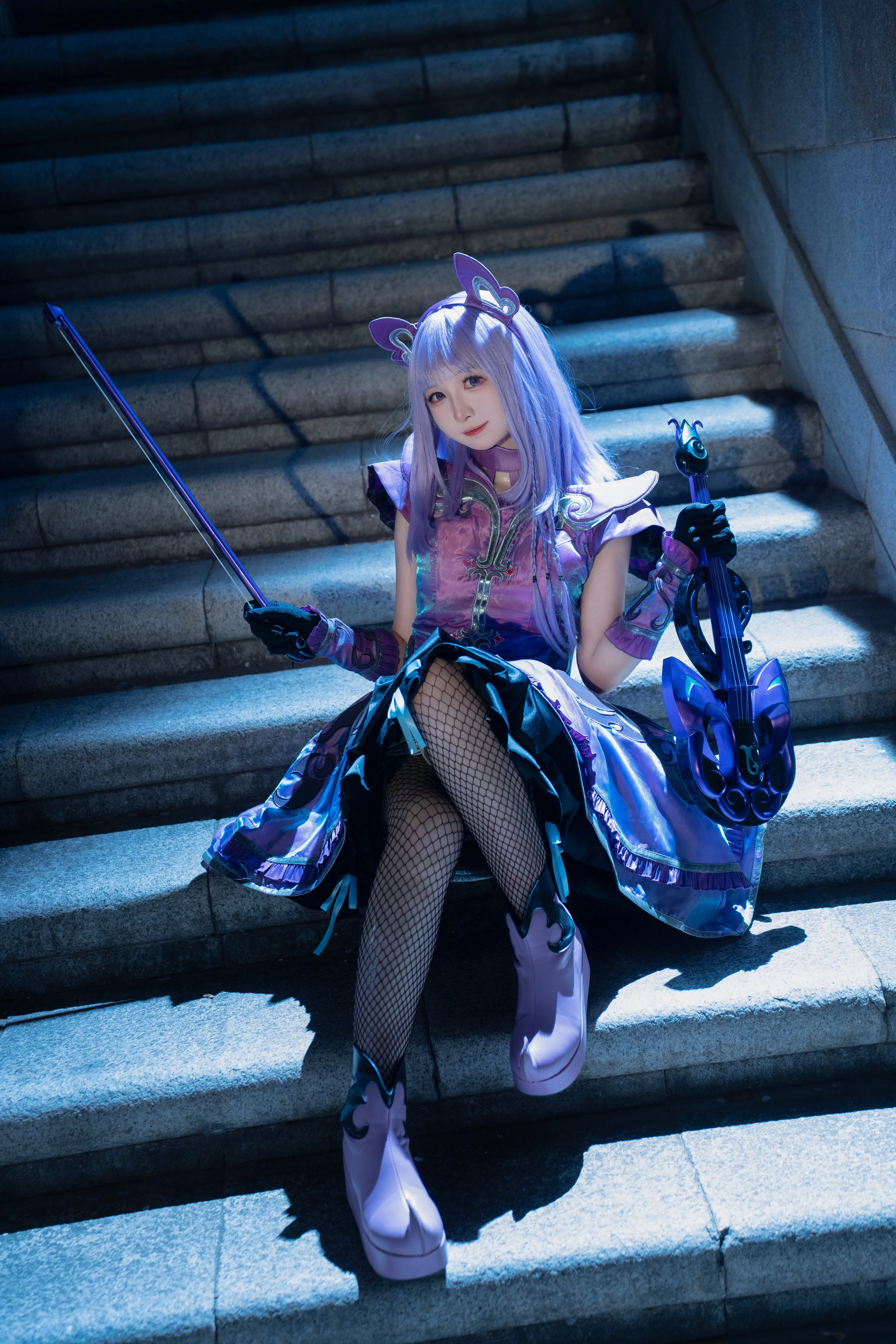 【嚴莉莉cos】巴啦啦小魔仙黑魔仙造型正片