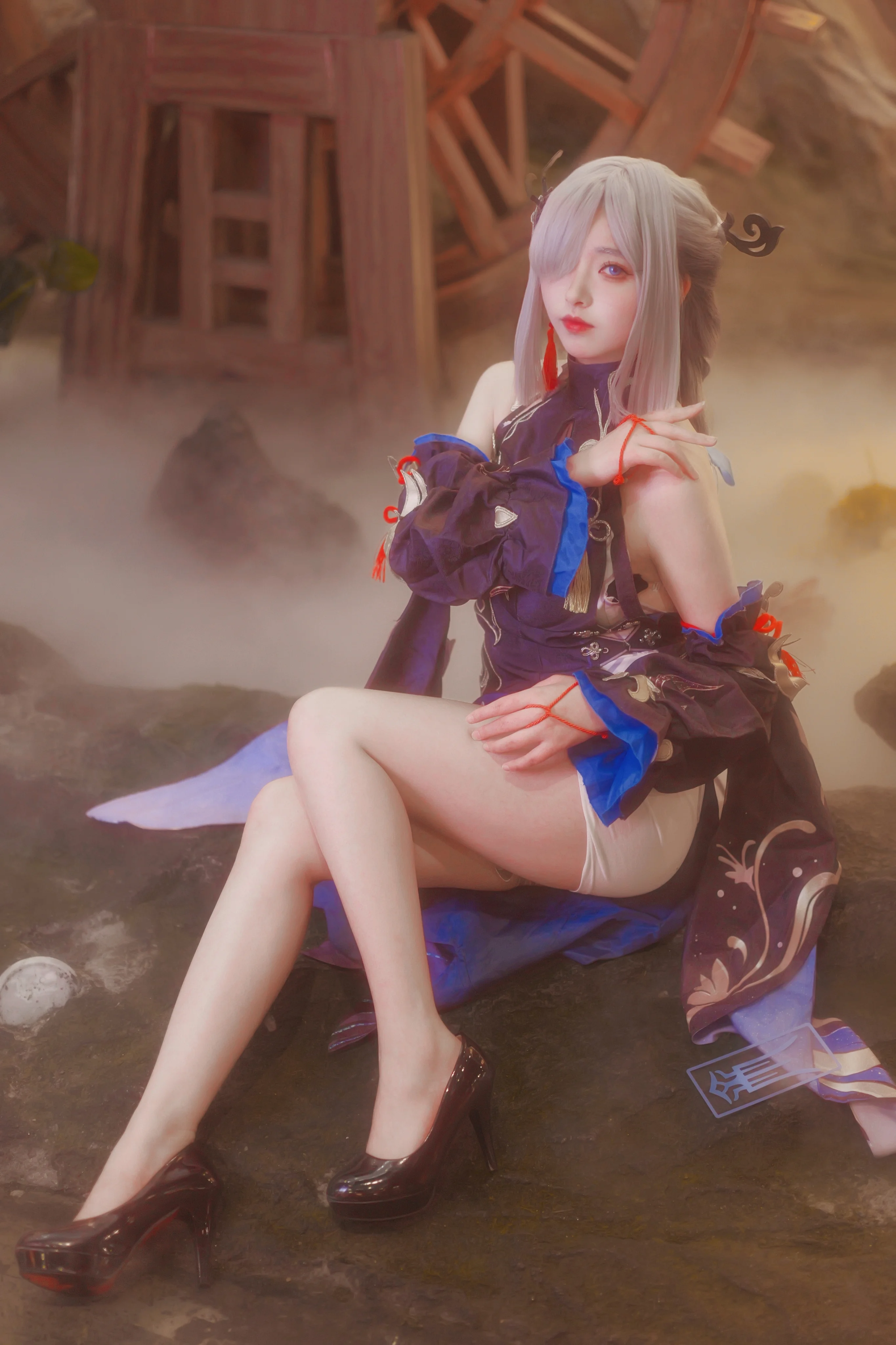 【申鹤cos】冷花幽露，人间的烟火与山林的月光