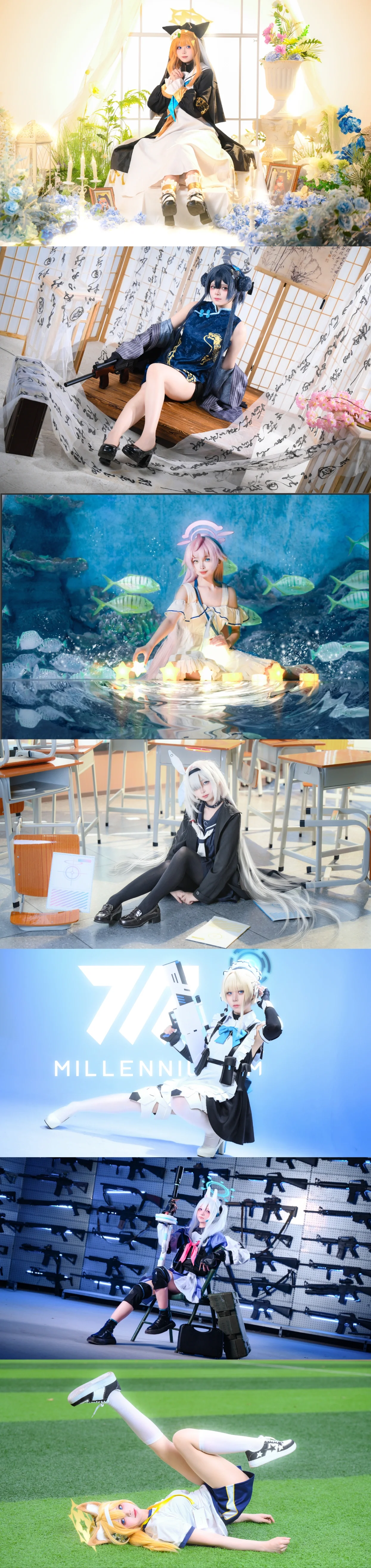 【蔚蓝档案与明日方舟Cos】2025年cosplay摄影的温暖碎片 - 第 2 张